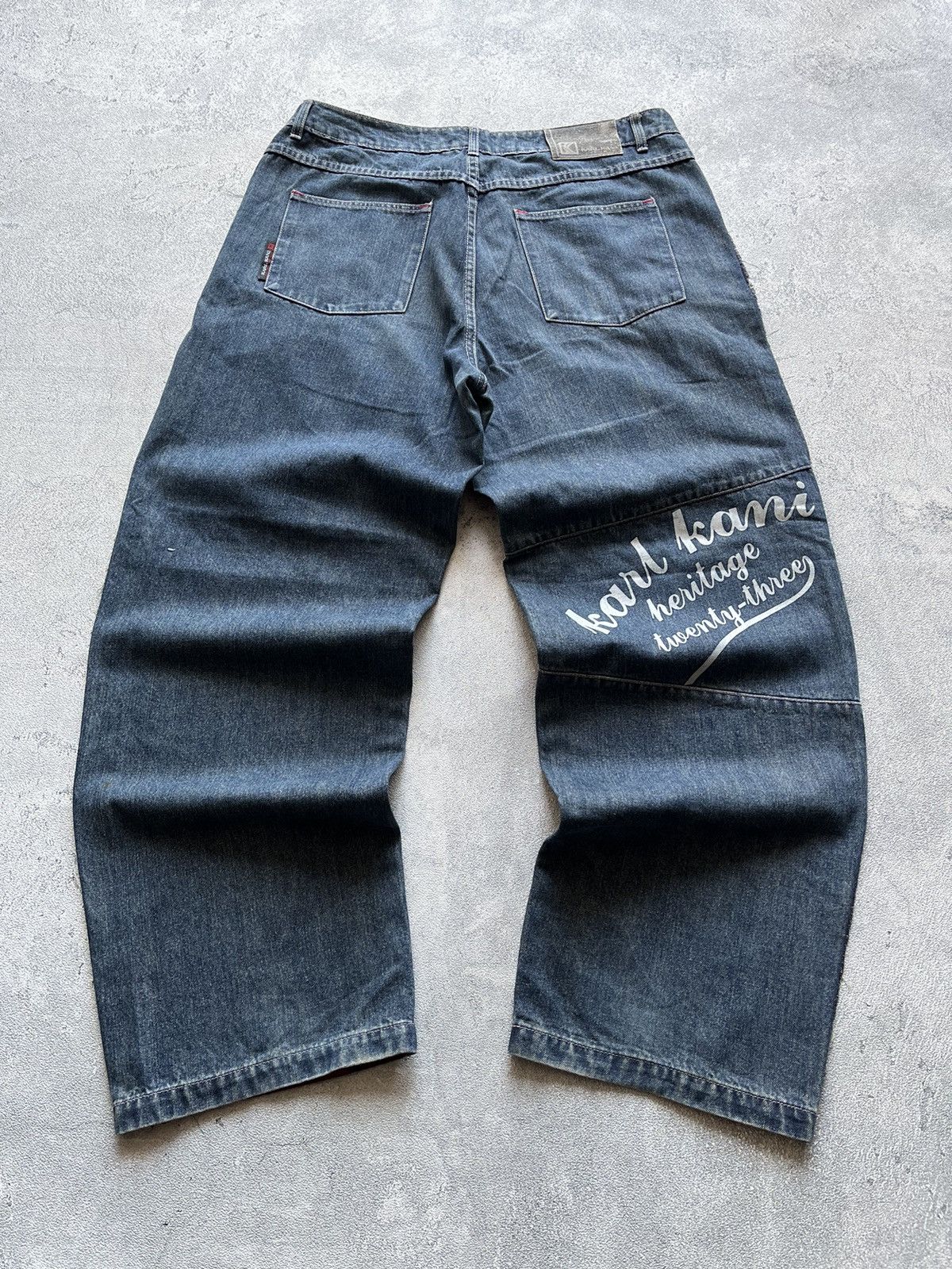 Karl Kani 2000s KARL KANI HERITAGE TWENTY THREE BAGGY PANTS Size US 36 / EU 52 - 1 Thumbnail