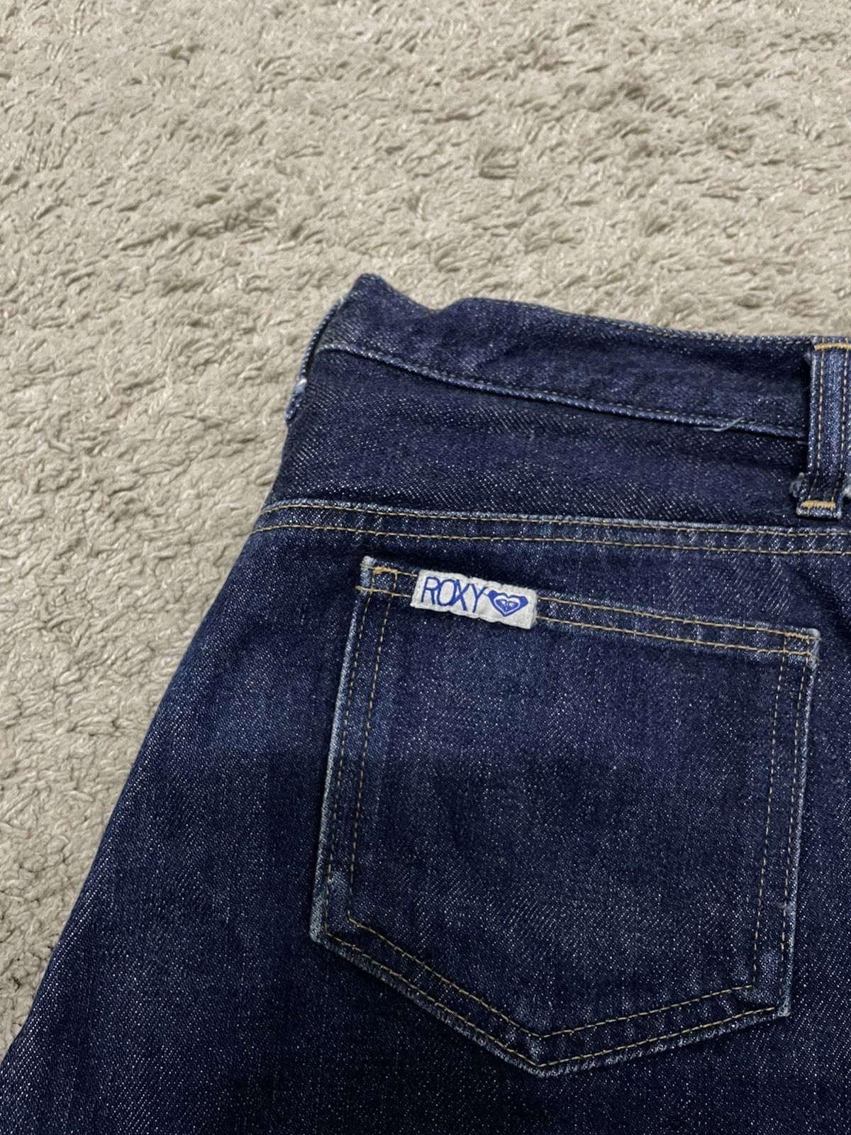 Japanese Brand Selvedge Roxy Quicksilver Jeans Made in Japan Size 31" - 2 Thumbnail