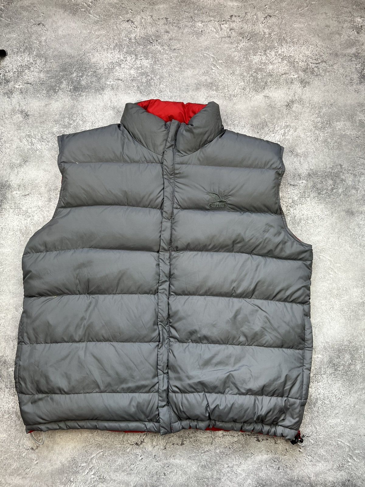 SALEWA Salewa Grey Red Bilateral Puffer Down Vest Mens Size US XXL / EU 58 / 5 - 1 Thumbnail