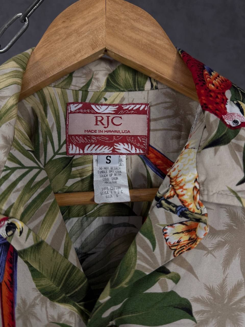 Vintage Hawaiian crazy art vintage made in USA shirt Size US S / EU 44-46 / 1 - 4 Thumbnail
