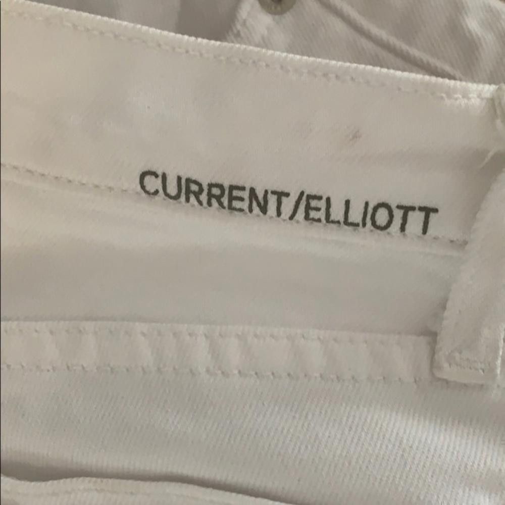 Current/Elliot Current/Elliott White jeans Size 24" / US 00 / IT 34 - 8 Thumbnail