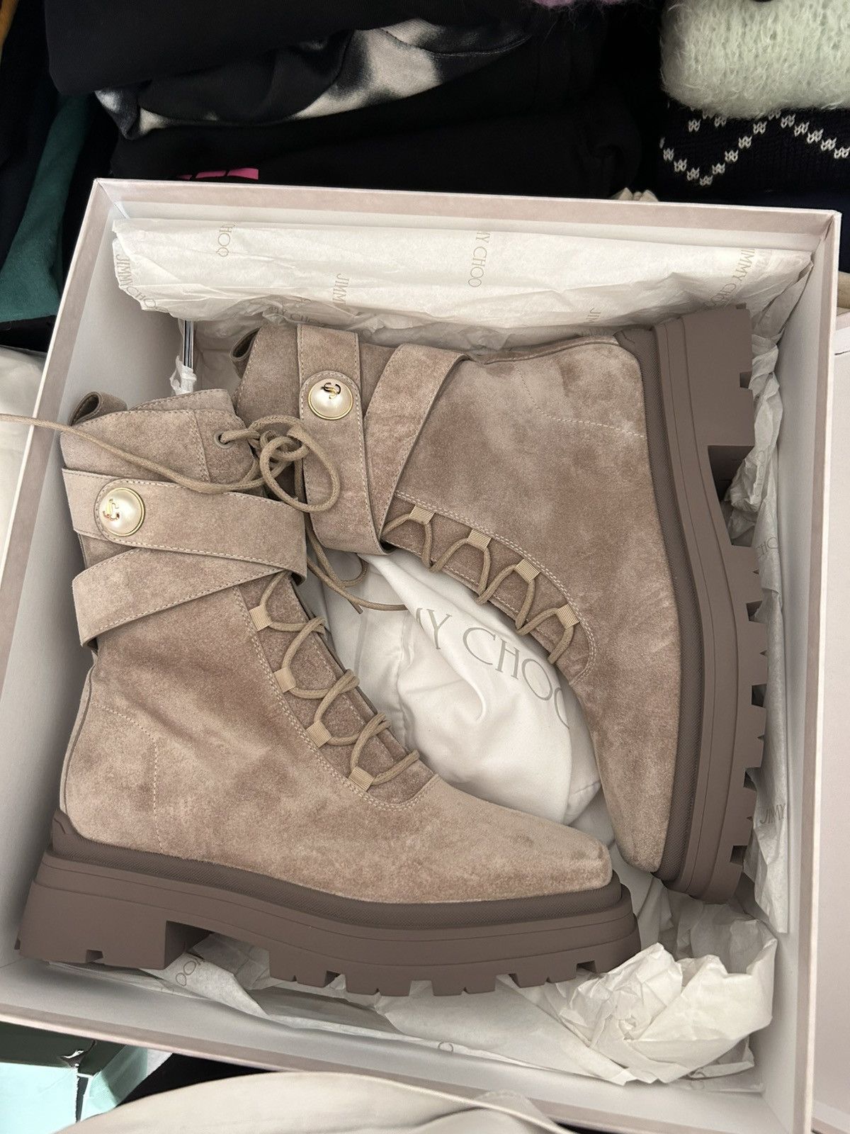 Jimmy Choo Jimmy Choo Noemi 45 Boots Size US 9 / IT 39 - 8 Thumbnail