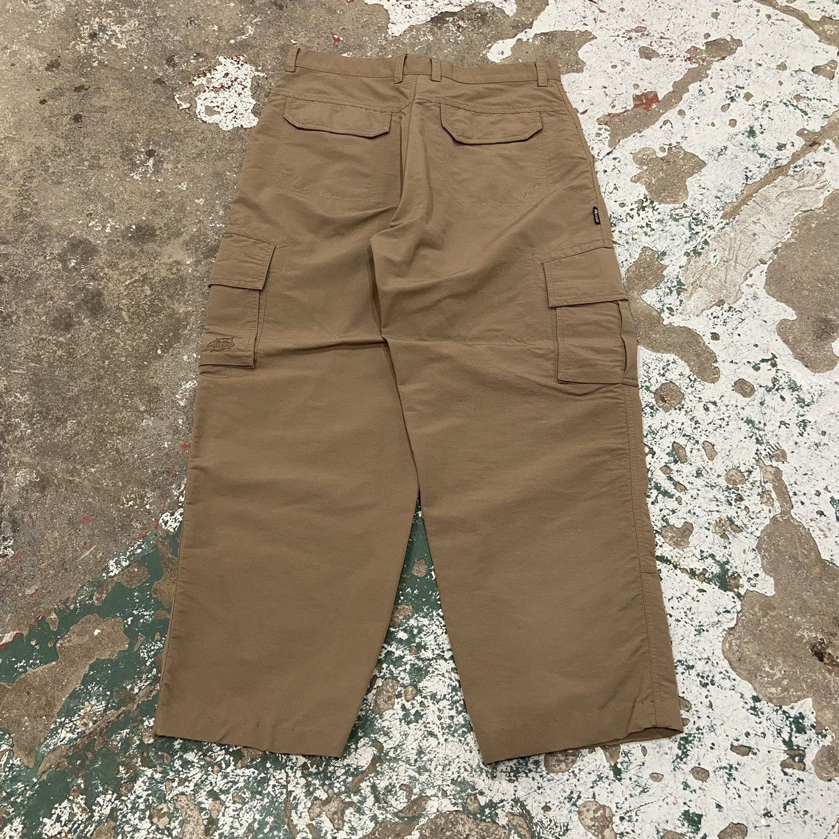 Vintage Vintage Brown Baggy Cargo Hiking Pants Size US 33 - 8 Thumbnail