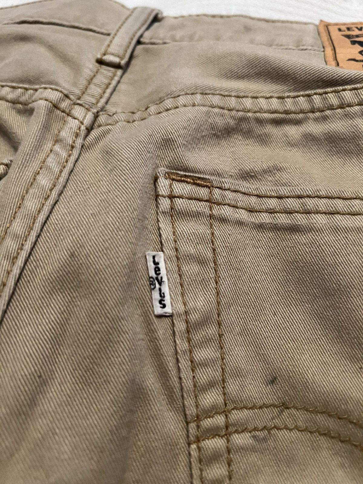 Levi's Levi’s 508 - Men’s Jeans - Khaki - 31x32 Size US 31 - 3 Thumbnail