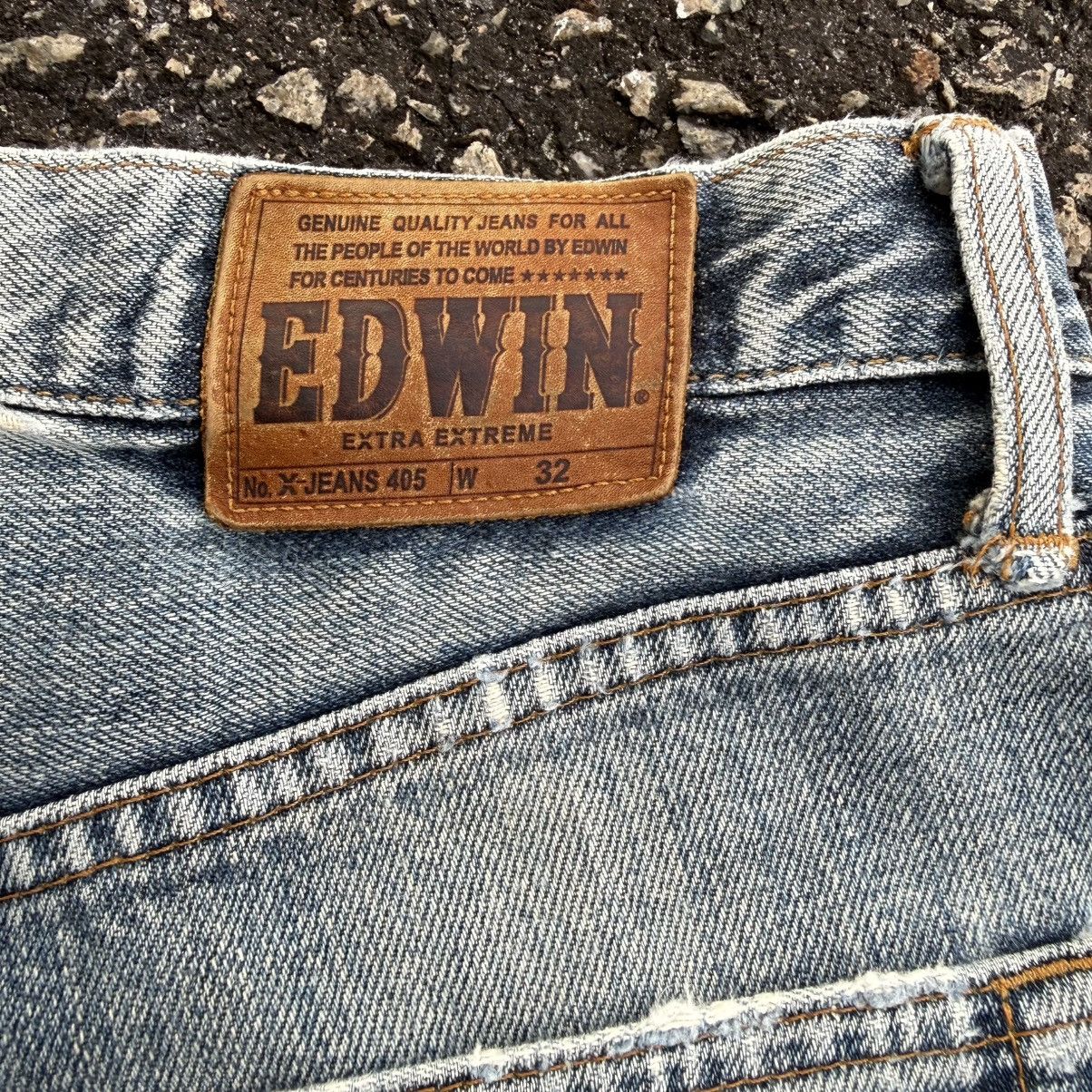 Edwin Vintage Edwin Faded Mud Washer Denim Jean Pants Size US 33 - 13 Thumbnail