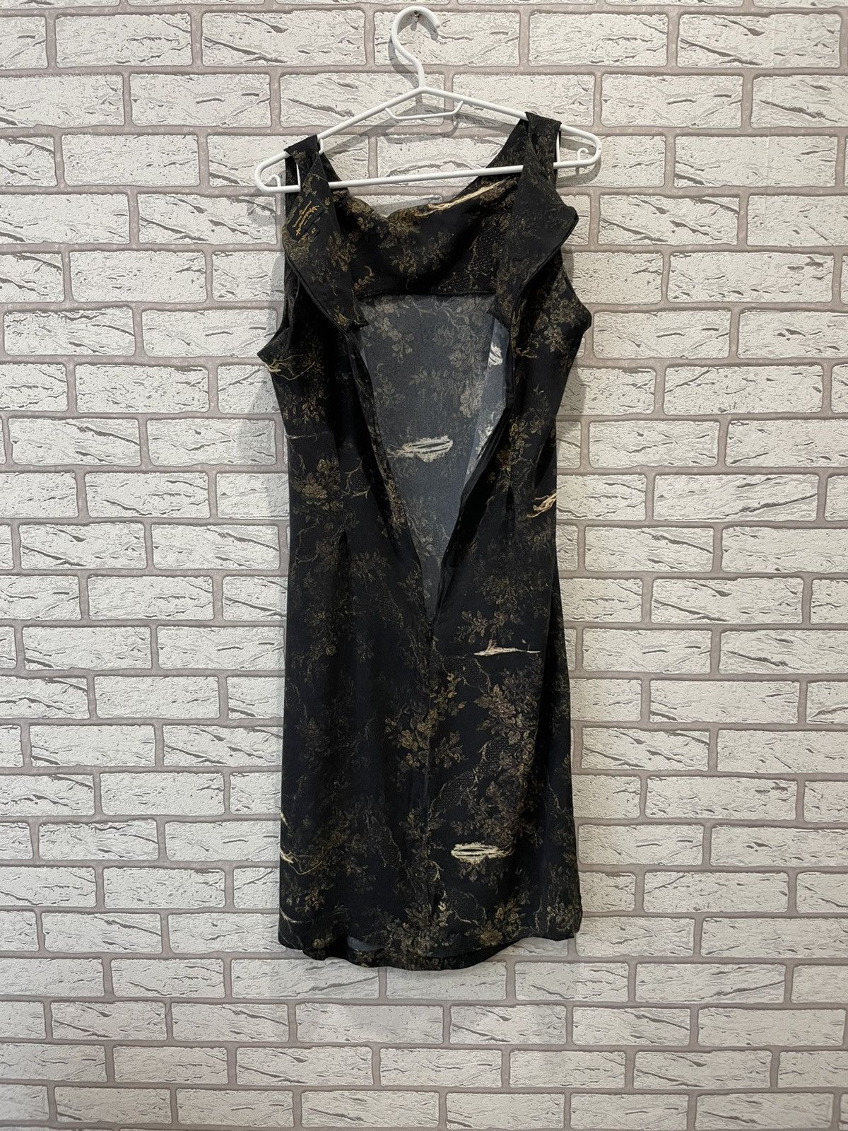 Vintage × Vivienne Westwood RARE Vivienne Westwood Anglomania Vintage Flower Print Dress Size M / US 6-8 / IT 42-44 - 14 Thumbnail