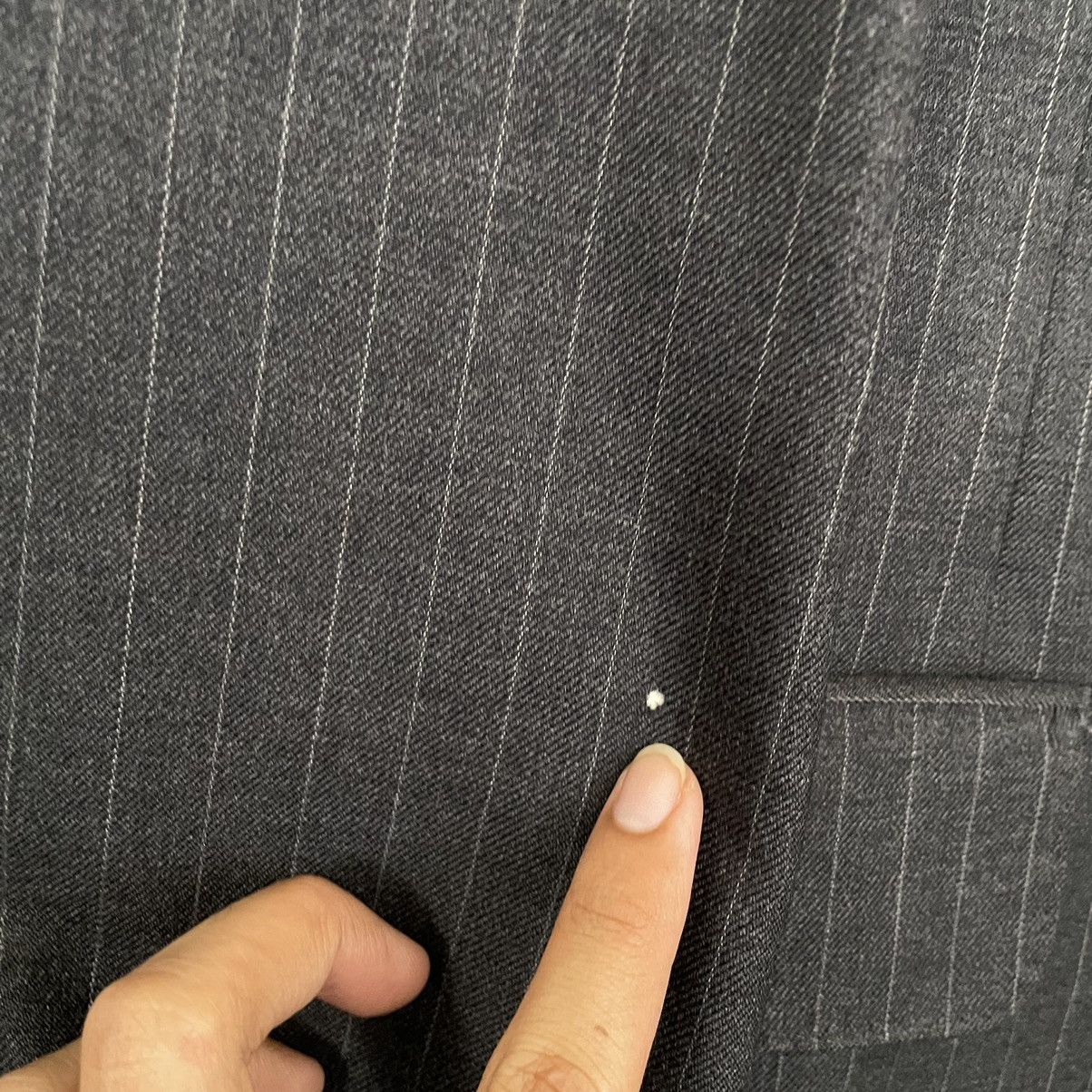 Burberry × Designer × Vintage Vintage Burberrys Stripes Wool Blazer Size 38R - 3 Thumbnail