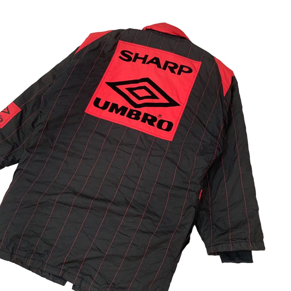 Umbro 🔥Vintage 90s Manchester United Umbro Training Jacket Size US M / EU 48-50 / 2 - 11 Thumbnail