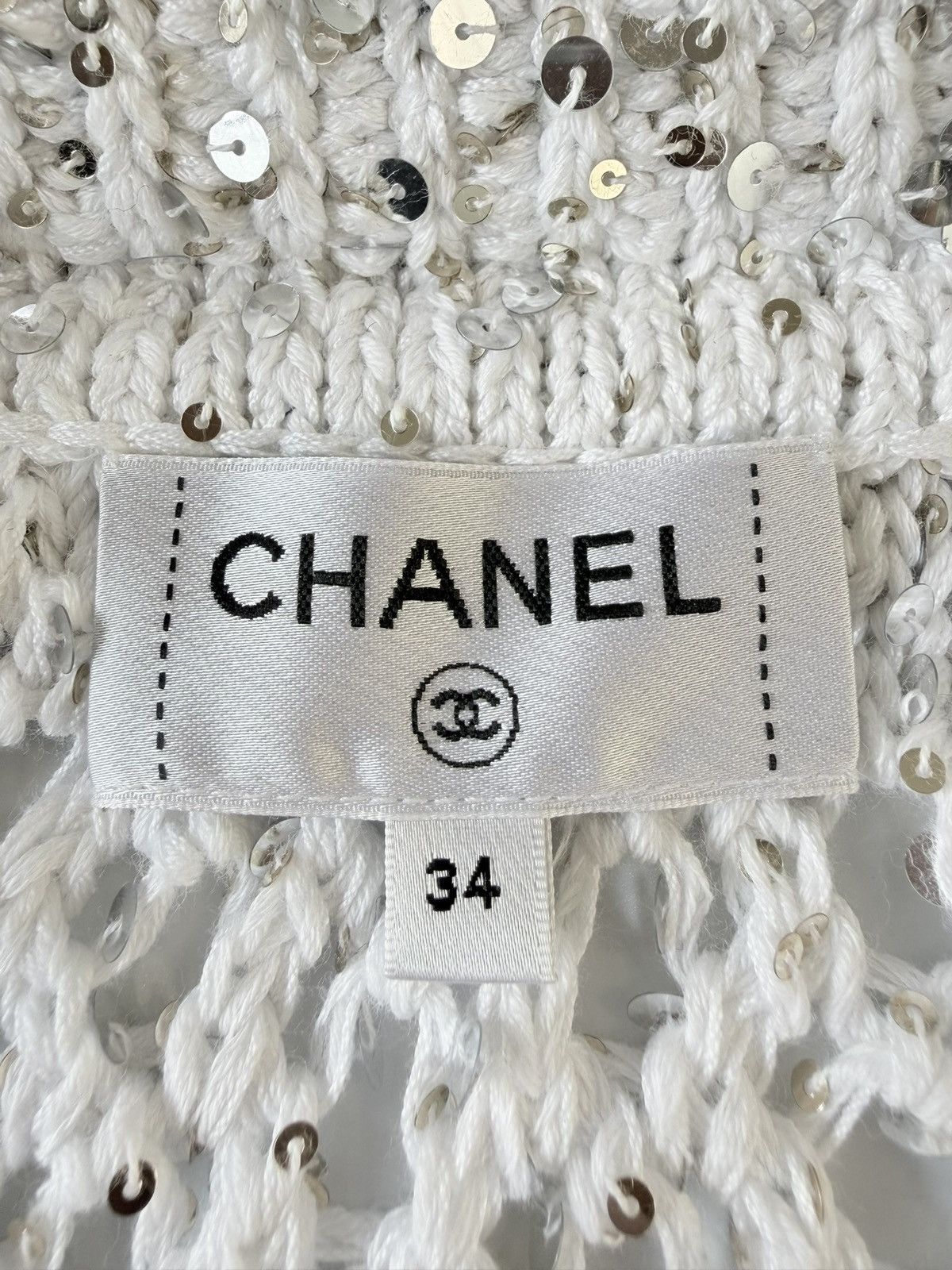 Chanel Chanel Cotton Cardigan 2023 Collection Size XXS / US 00 / IT 34 - 8 Thumbnail