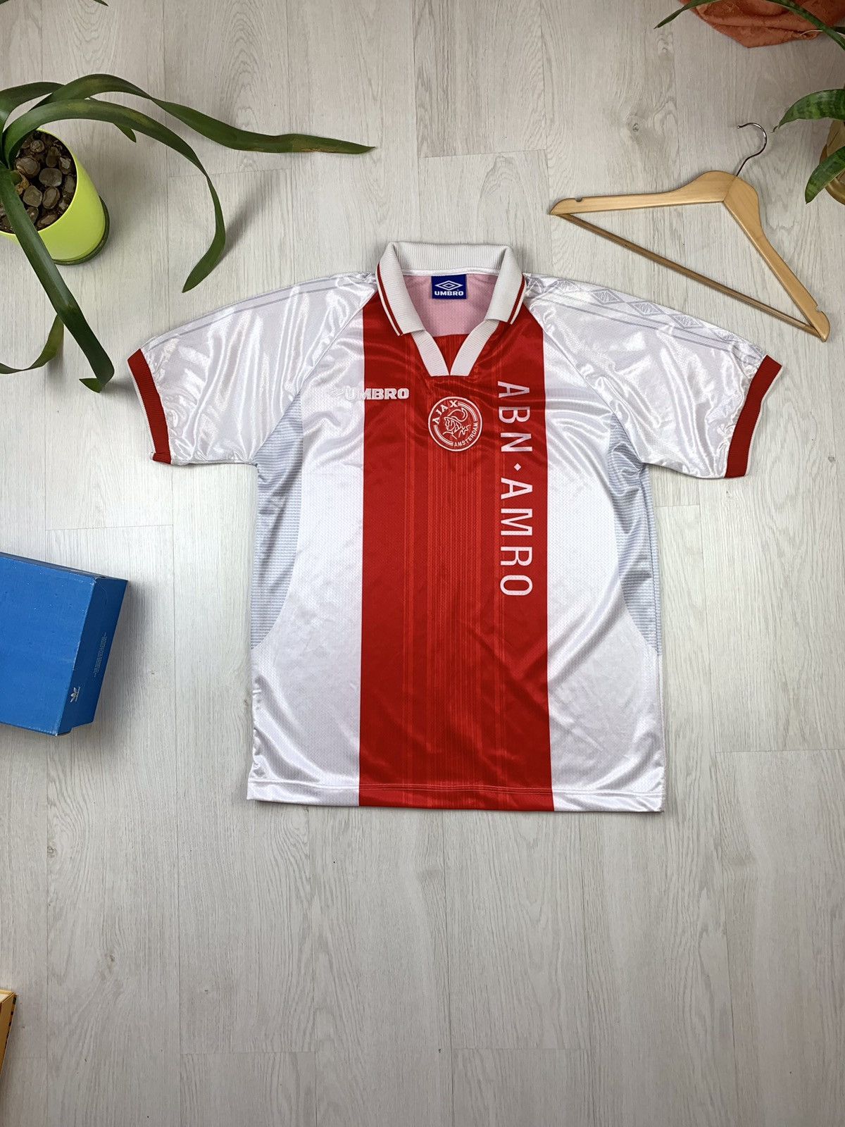 Umbro Umbro AJAX 1998 1999 Home Replica Soccer Jersey Size L-XL Size US XL / EU 56 / 4 - 1 Thumbnail
