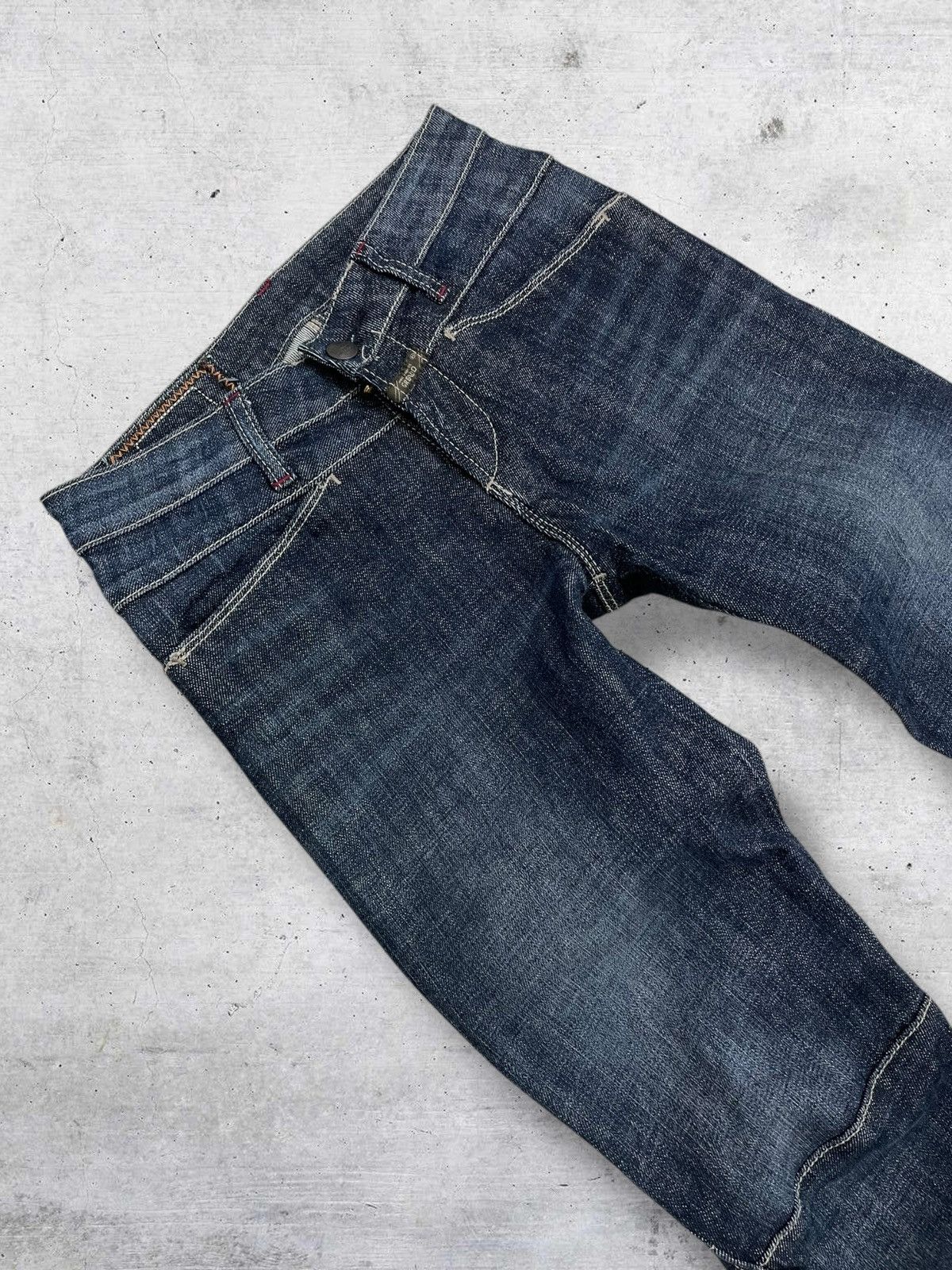 Marithe + Francois Girbaud MARITHE FRANCOIS GIRBAUD 1990S FLARED DENIM Size US 26 / EU 42 - 5 Thumbnail
