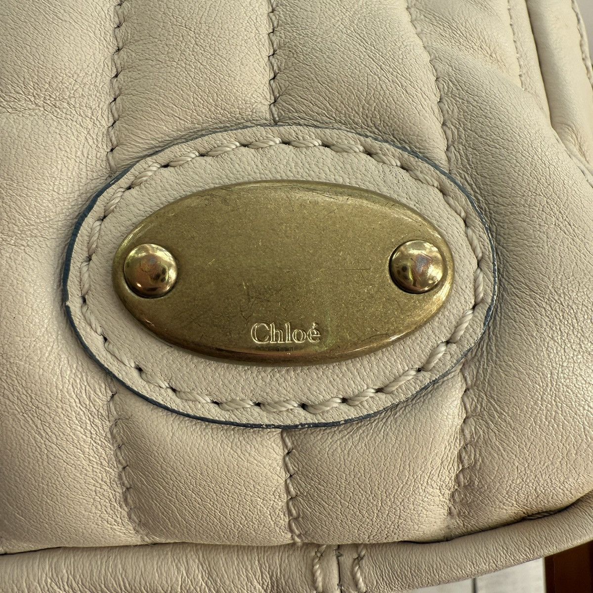 Chloe Quilted Leather Bay Bag w/ COA Size ONE SIZE - 4 Thumbnail