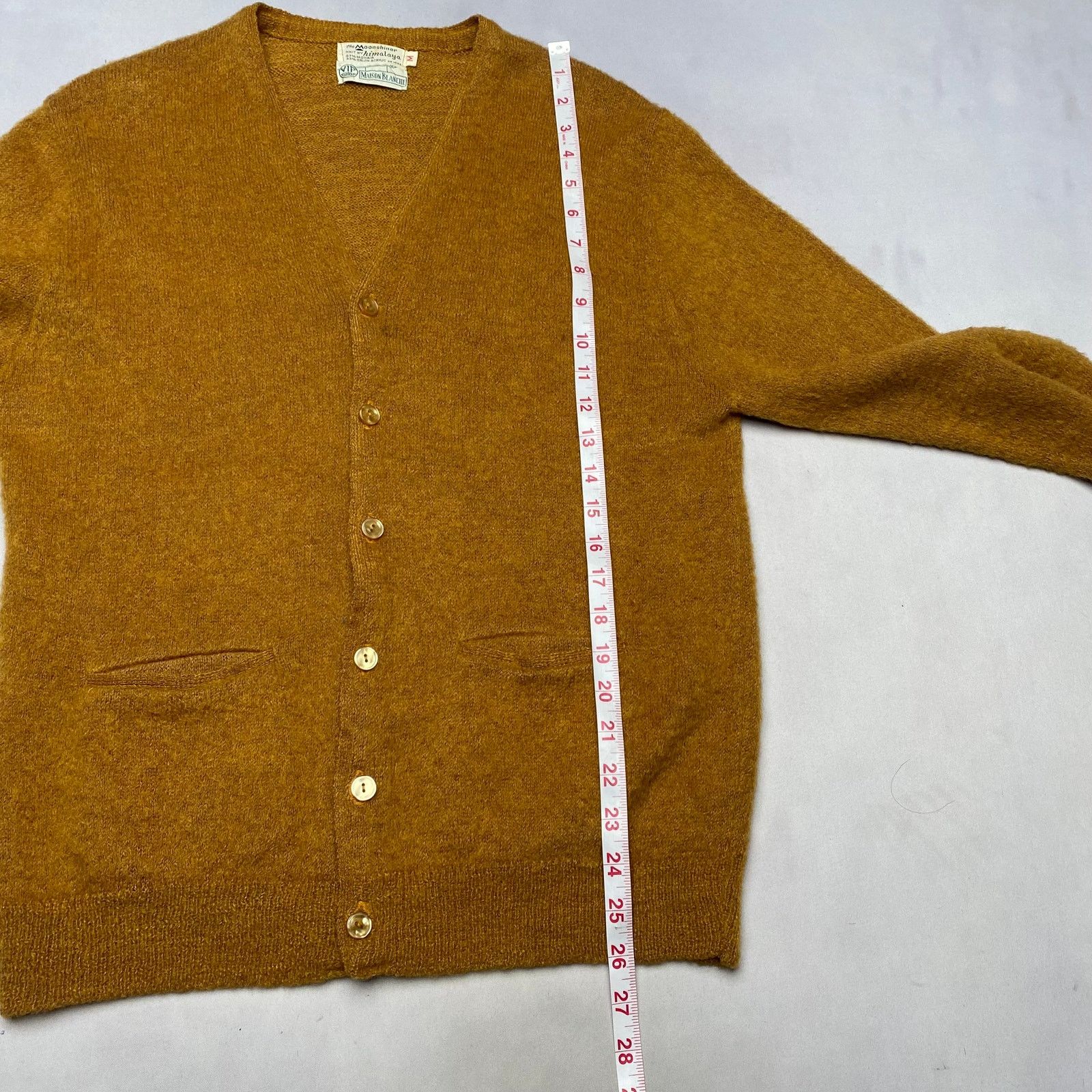 Vintage Vintage 60s Moonshiner Knit Himalaya Mohair Cardigan Medium Size US M / EU 48-50 / 2 - 6 Thumbnail