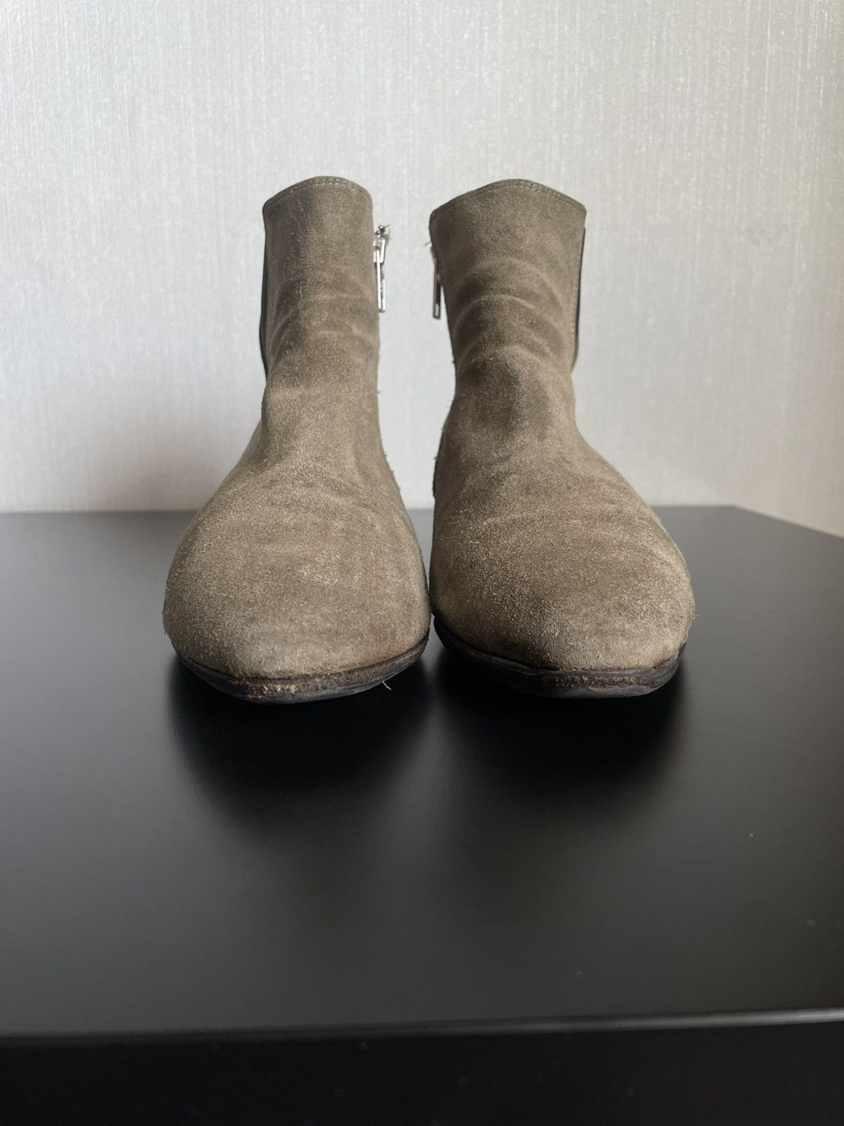 Designer × Isabel Marant × Isabel Marant Etoile Isabel Marant Etoile Lennon Chelsea Zip Boots Suede Sneakers Size US 9 / IT 39 - 5 Thumbnail