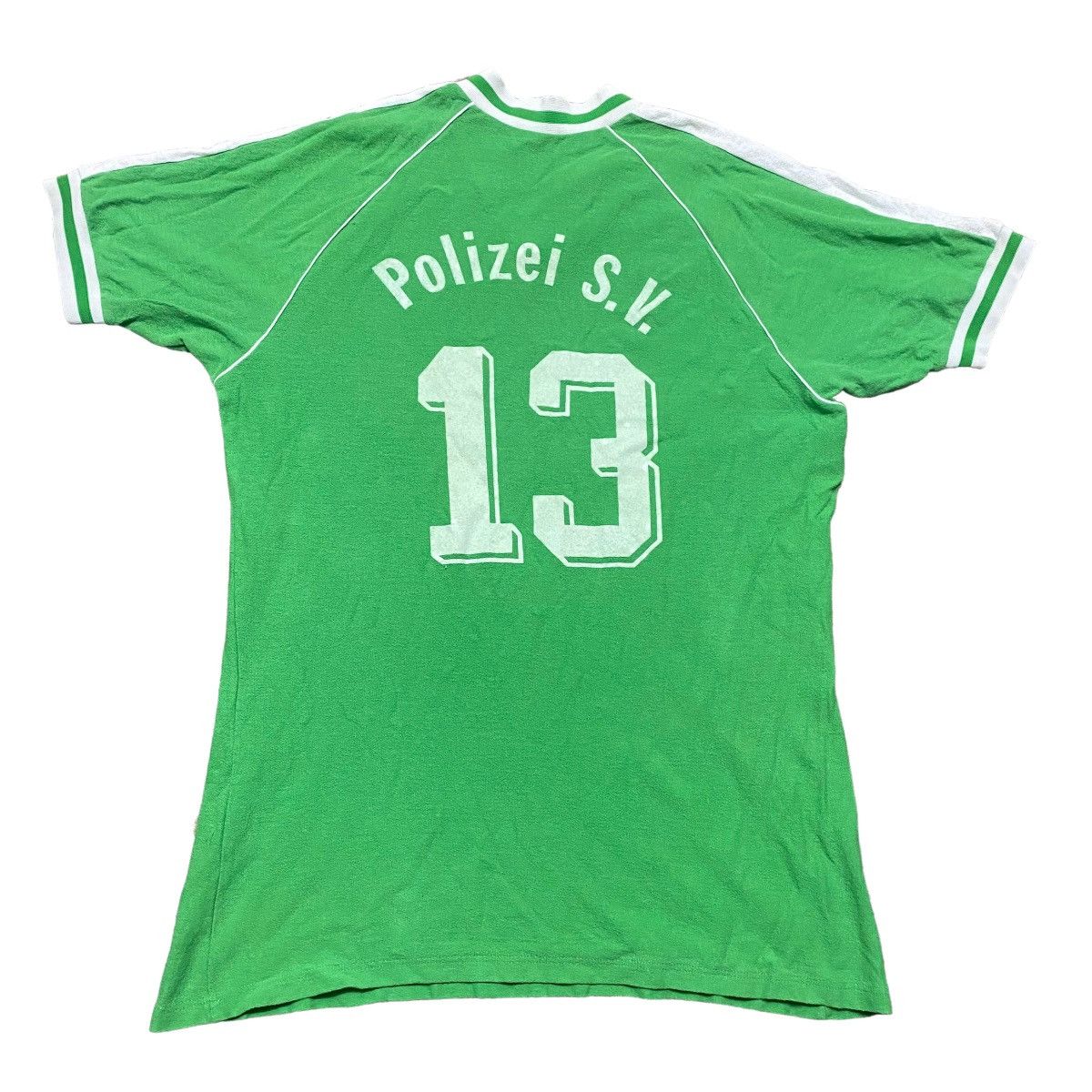 Vintage Vintage Polizei SV Jersey West Germany Size US L / EU 52-54 / 3 - 1 Thumbnail