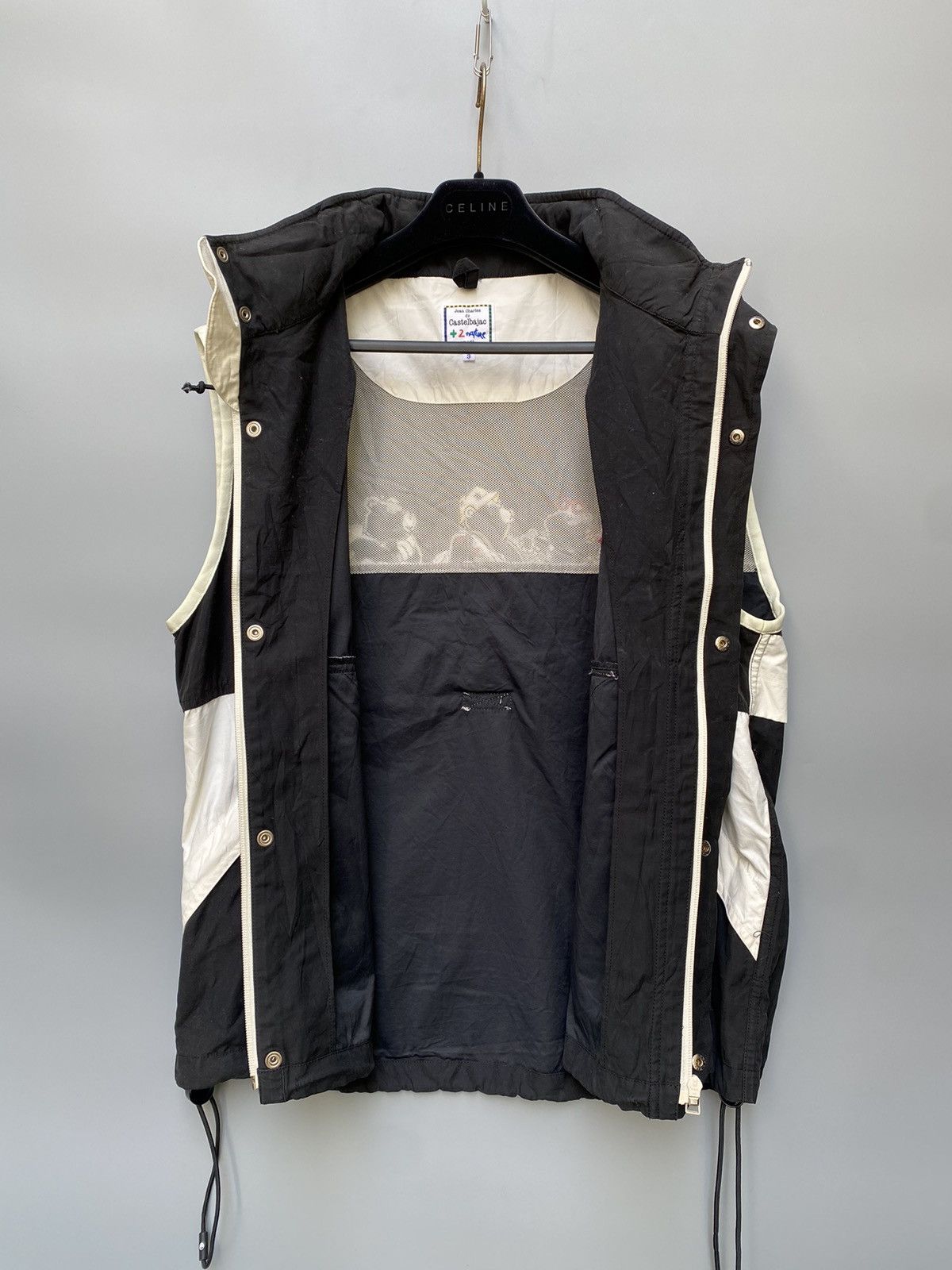 Jean Charles De Castelbajac 90s Castelbajac Sport- The Surf Up- Hooded Vest Size US L / EU 52-54 / 3 - 10 Thumbnail