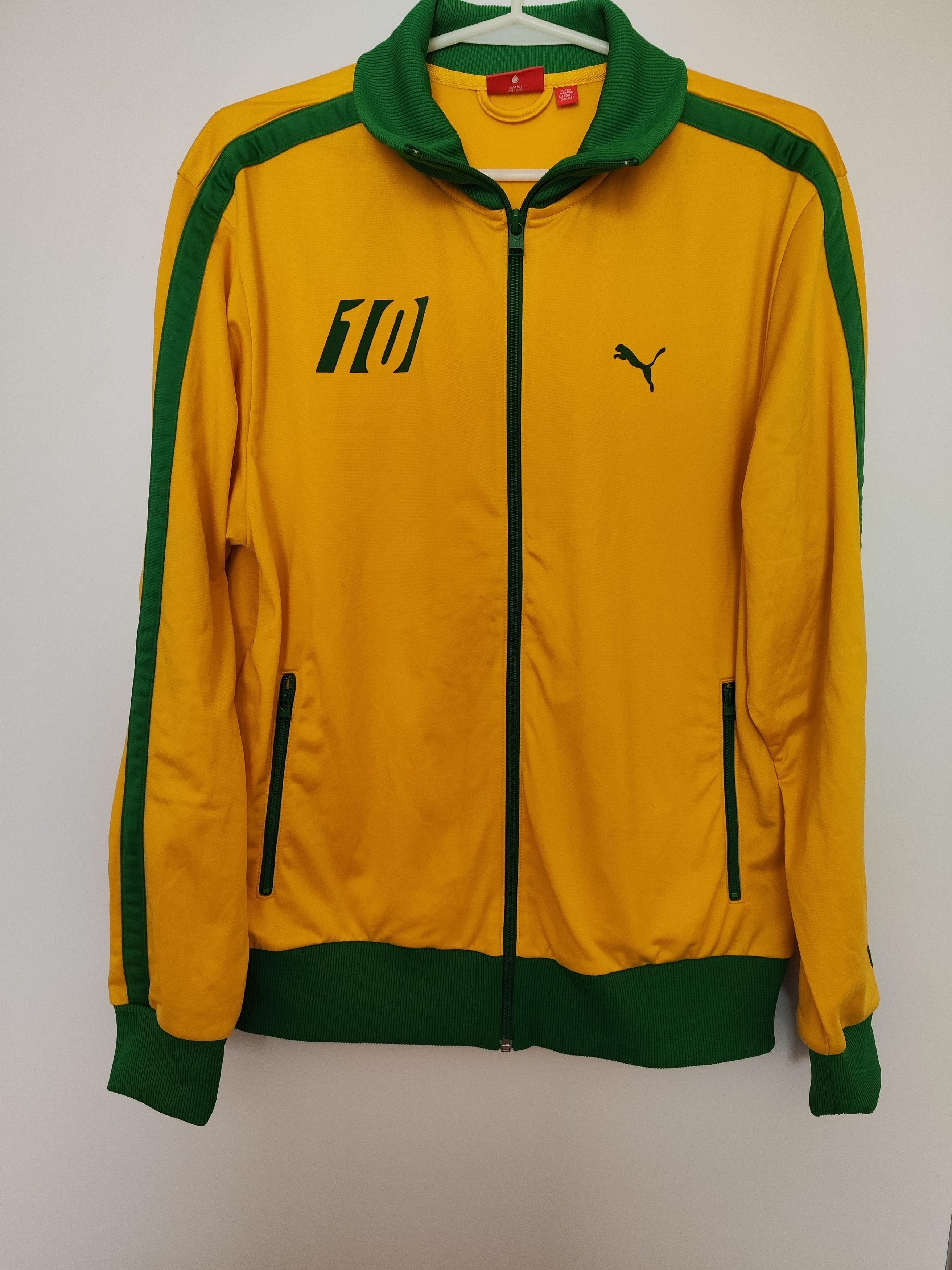 Puma × Vintage Puma Jamaica Track Jacket 801823 – Usain Bolt Era – Vintage Size US M / EU 48-50 / 2 - 6 Thumbnail