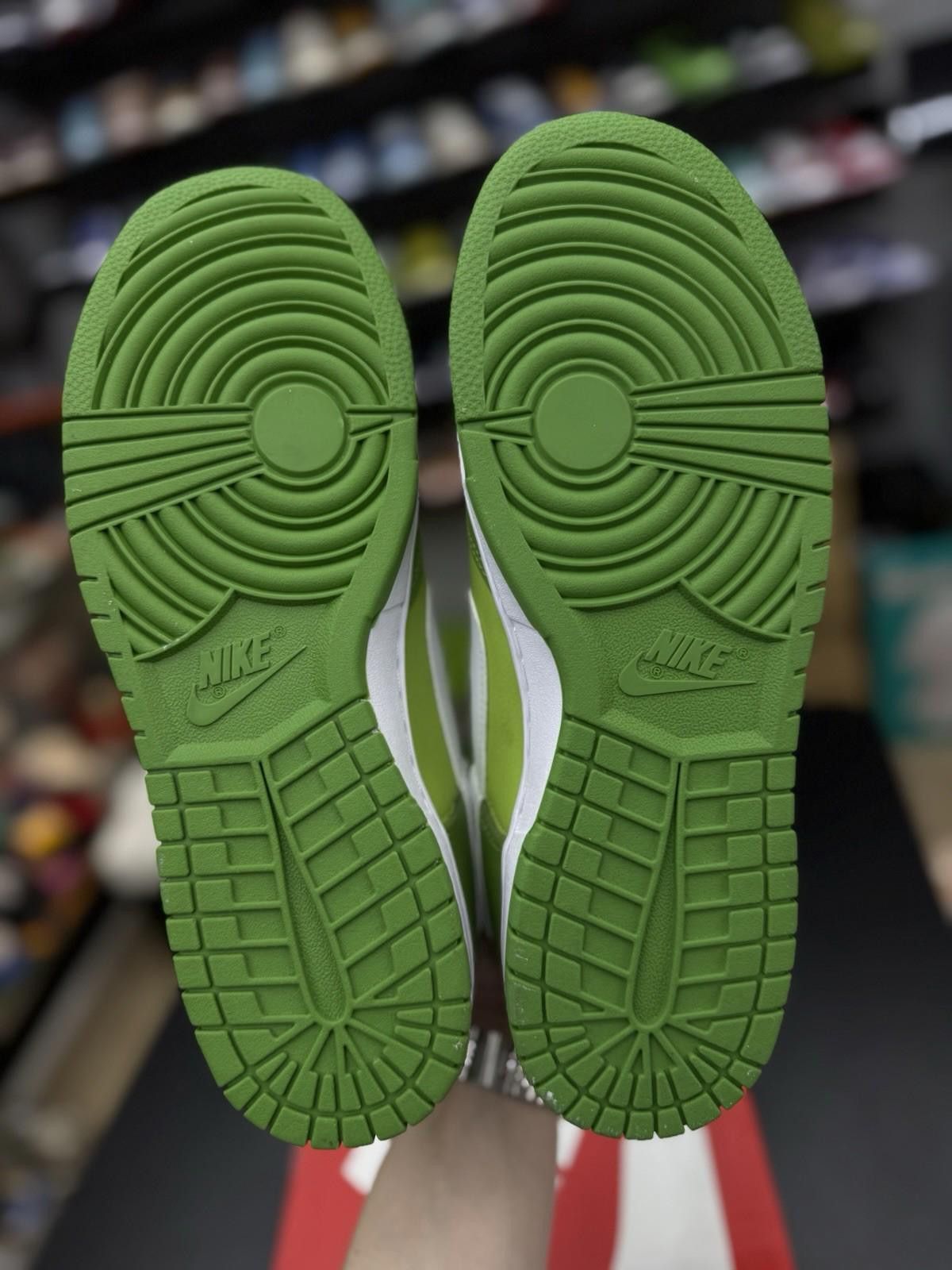 Nike Size 10 - Nike Dunk Low Chlorophyll DJ6188 300 Size US 10 / EU 43 - 12 Thumbnail