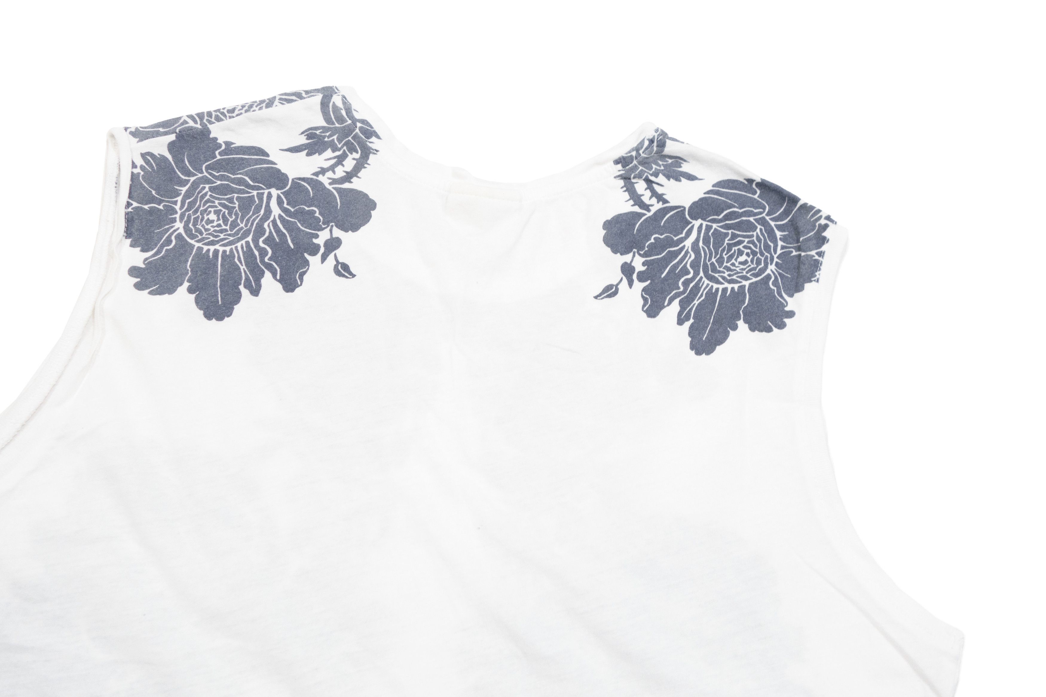 Dries Van Noten Floral Graphic Oversized Boxy Tank Top Size S / US 4 / IT 40 - 3 Thumbnail