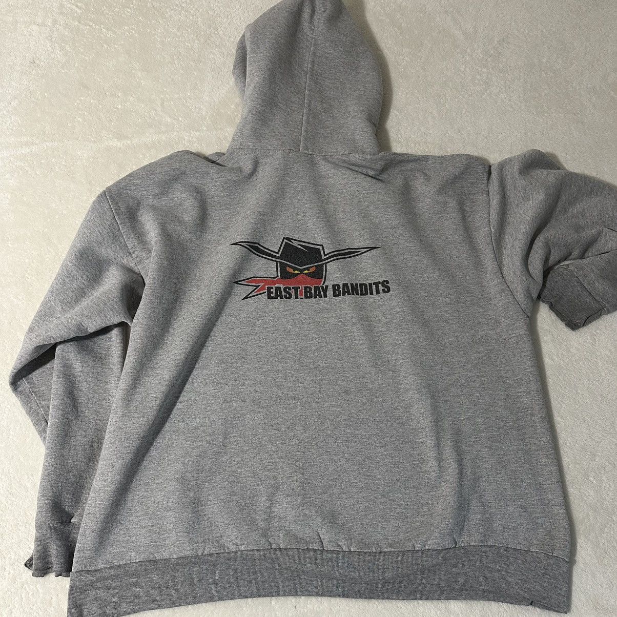 Vintage Vintage Gray Basketball Boxy Hoodie Size US XXL / EU 58 / 5 - 4 Thumbnail