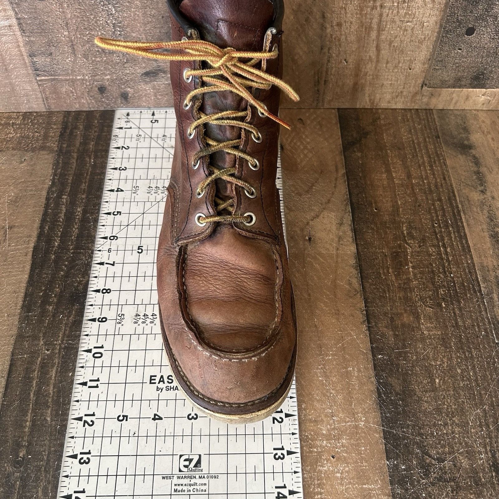 Red Wing Red Wing 8138 Heritage Moc Toe Work Boots Mens 11.5 D Size US 11.5 / EU 44-45 - 3 Thumbnail
