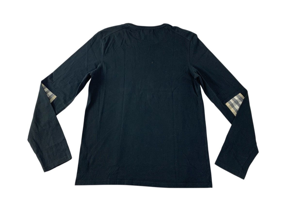 Burberry Hype Burberry London Nova Checked Longsleeve Tee T shirt Size L / US 10 / IT 46 - 2 Thumbnail