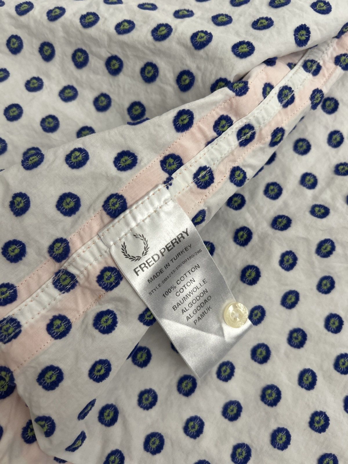Fred Perry × Raf Simons Raf simons button up polo Size US M / EU 48-50 / 2 - 4 Thumbnail
