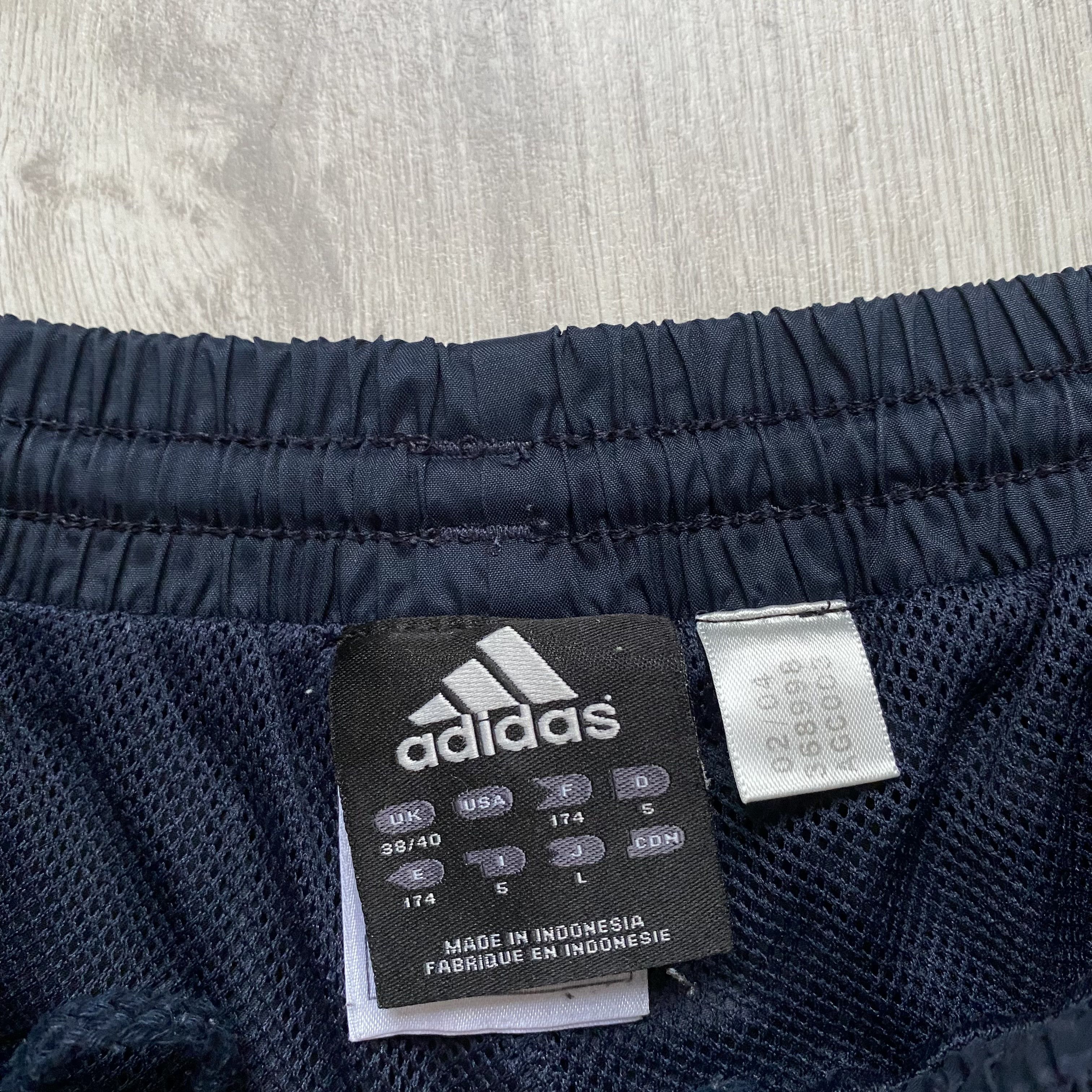 Adidas Adidas 00’s Vintage Y2K Nylon Track Baggy Pants drill Size US 32 / EU 48 - 5 Thumbnail