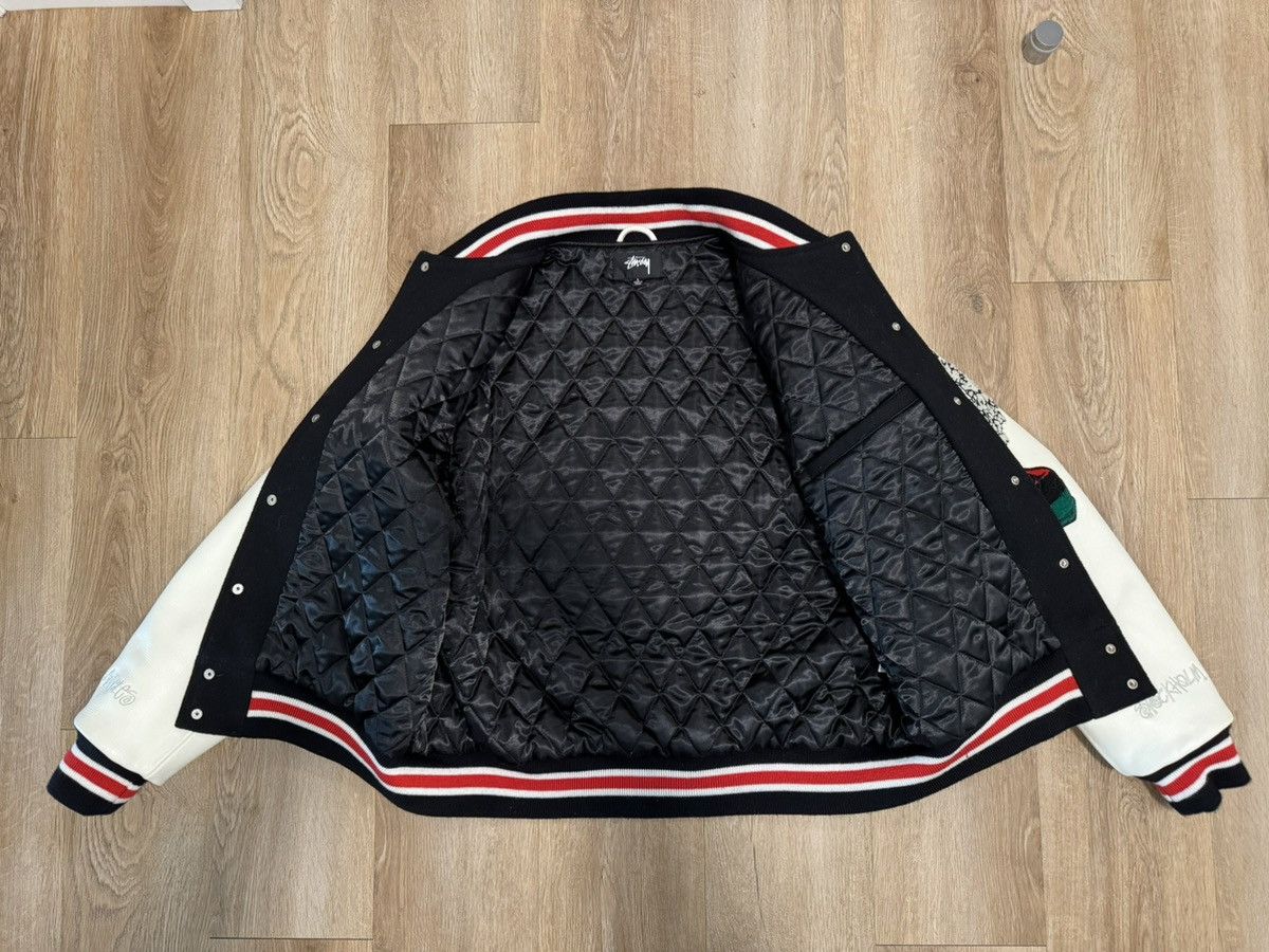 DENIM TEARS × Stussy Stussy X Denim Tears Varsity Jacket Size US L / EU 52-54 / 3 - 6 Thumbnail