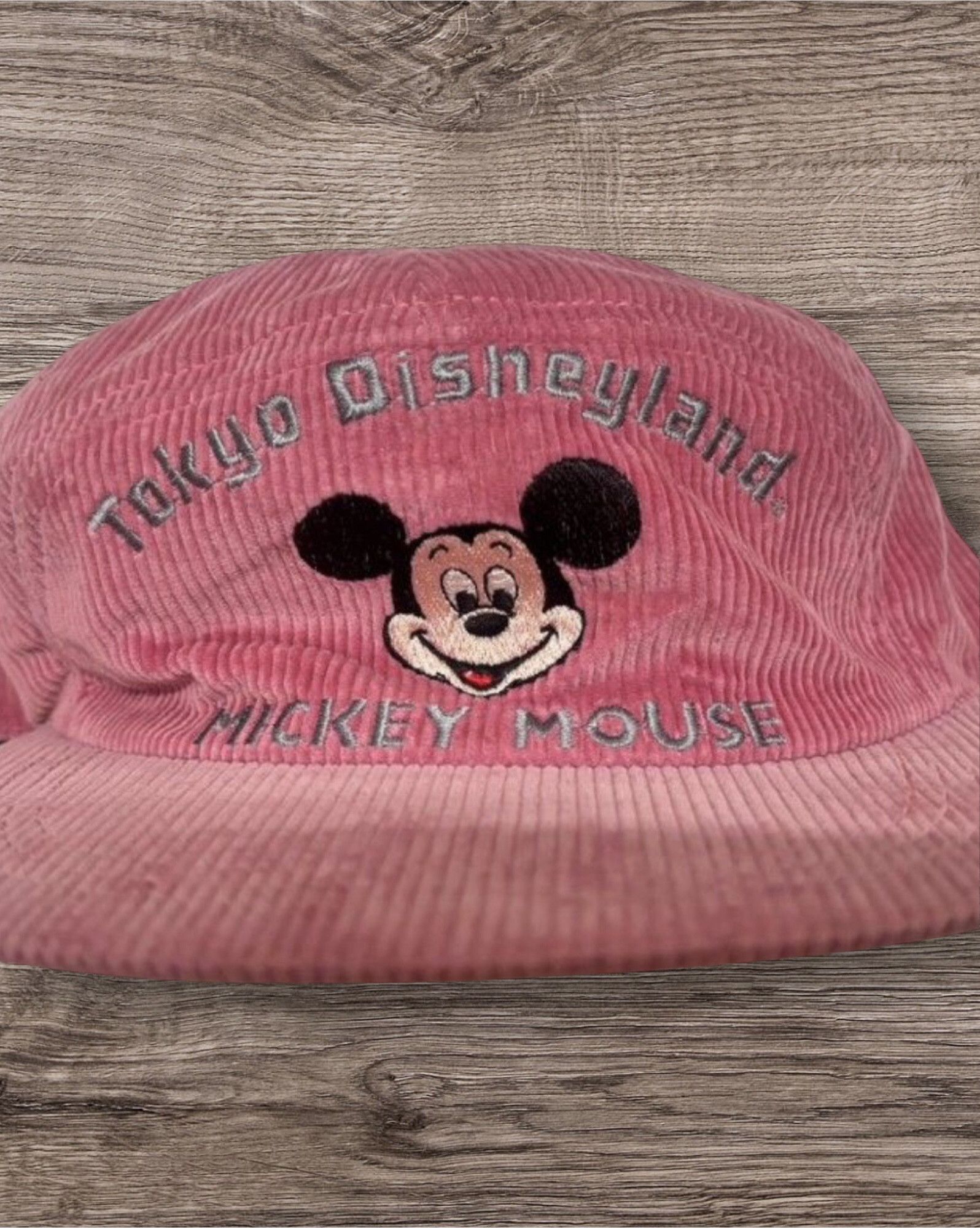 Disney × Mickey Mouse × Vintage Vintage Disney Mickey Mouse Corduroy Cap Size ONE SIZE - 4 Thumbnail