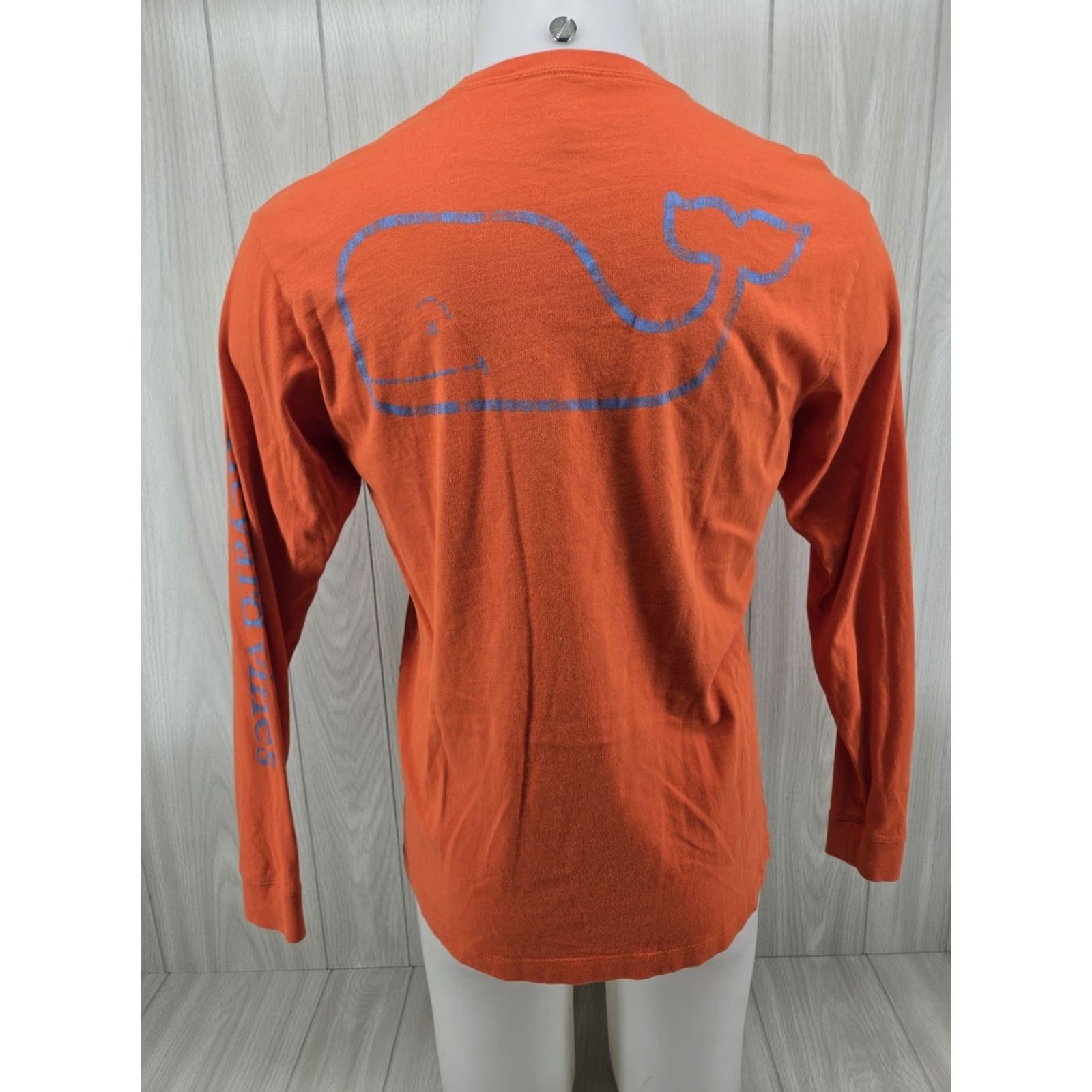 Vineyard Vines Vineyard Vines Shirt Mens S Orange Long Sleeve Whale Size US S / EU 44-46 / 1 - 2 Thumbnail