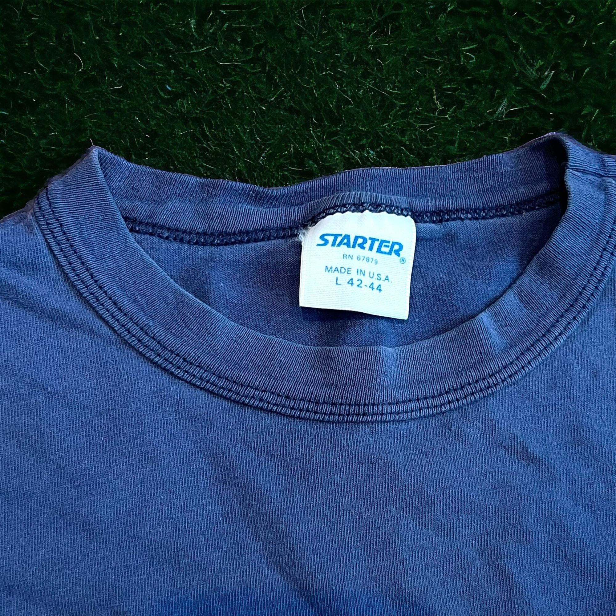 Starter × Vintage Vintage Washington Senators Starter T Shirt Single Stitch Size US L / EU 52-54 / 3 - 3 Thumbnail