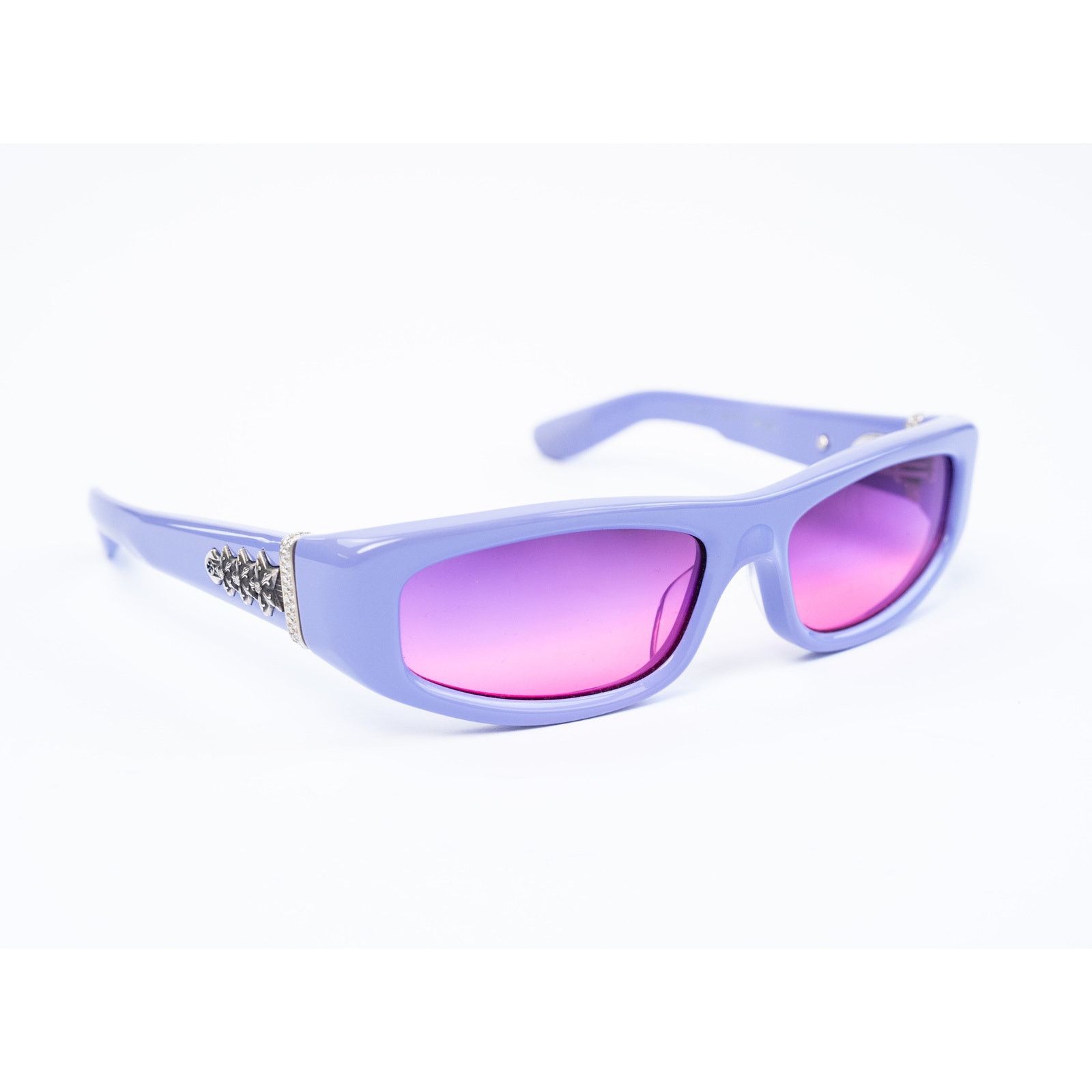Chrome Hearts Roller Purple Sunglasses Size ONE SIZE - 2 Thumbnail