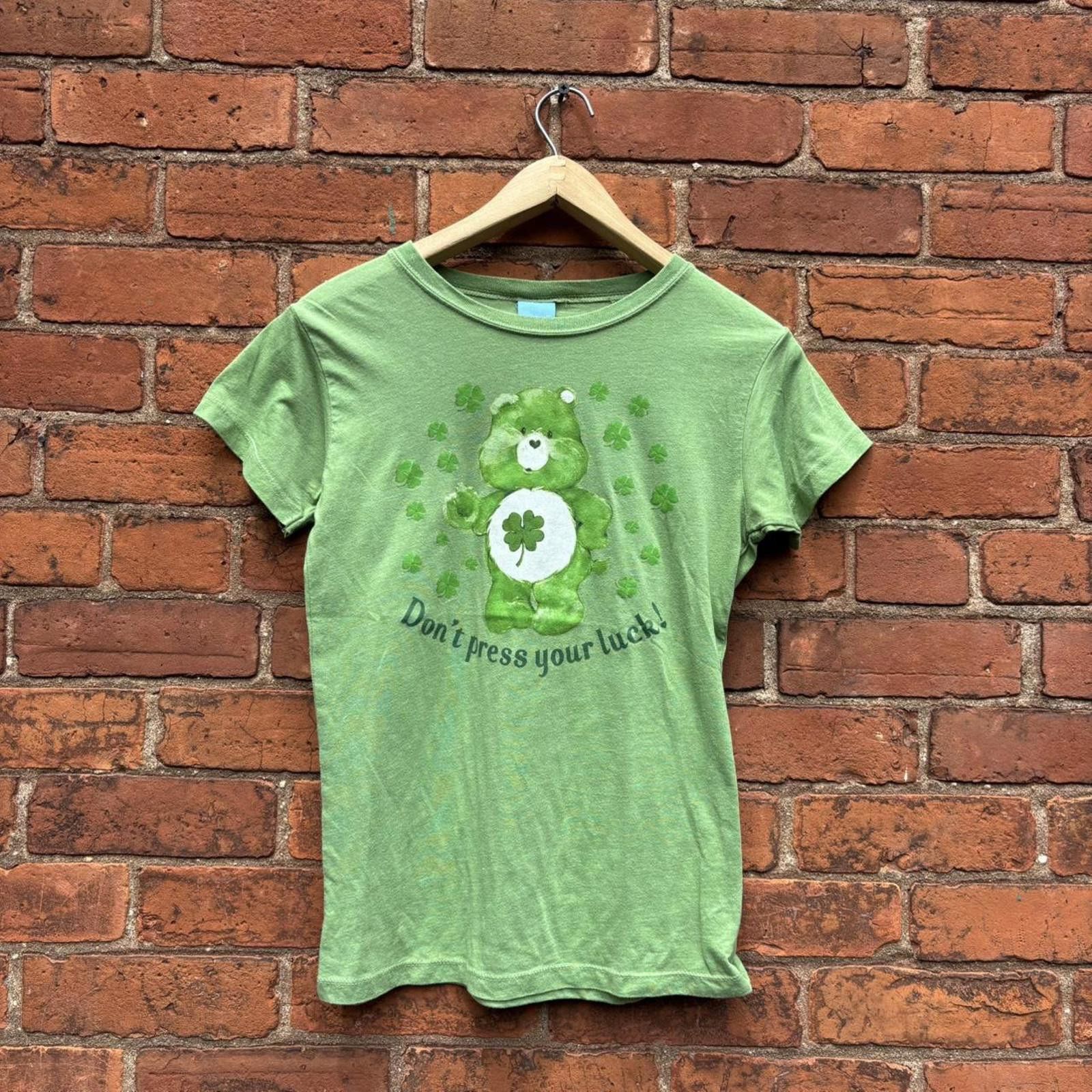 Designer Vintage Care Bears don’t press your luck t shirt 2006 L Size L / US 10 / IT 46 - 1 Thumbnail