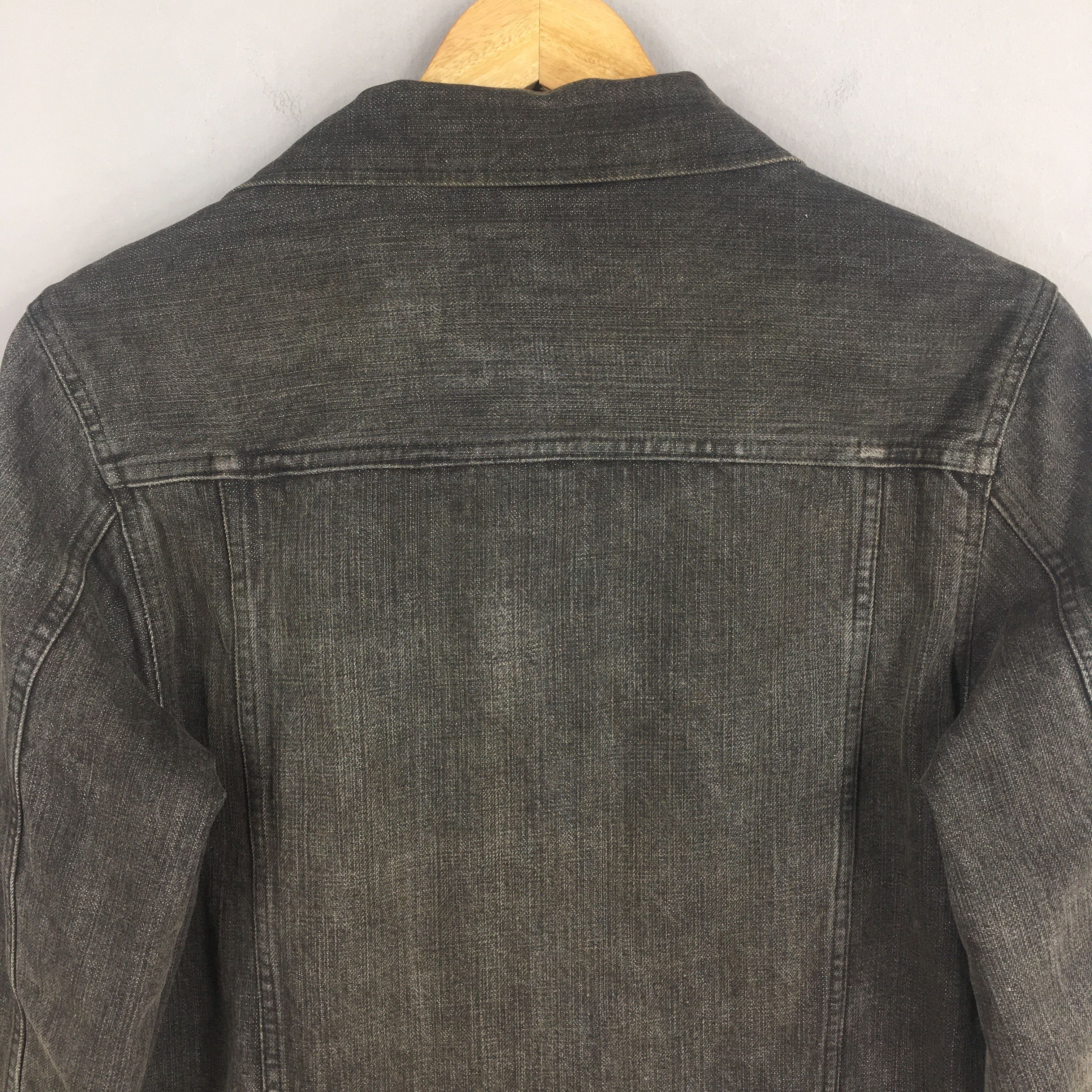 If Six Was Nine Lad Musician Japan Sherpa Black Denim Jacket Medium Size US M / EU 48-50 / 2 - 10 Thumbnail