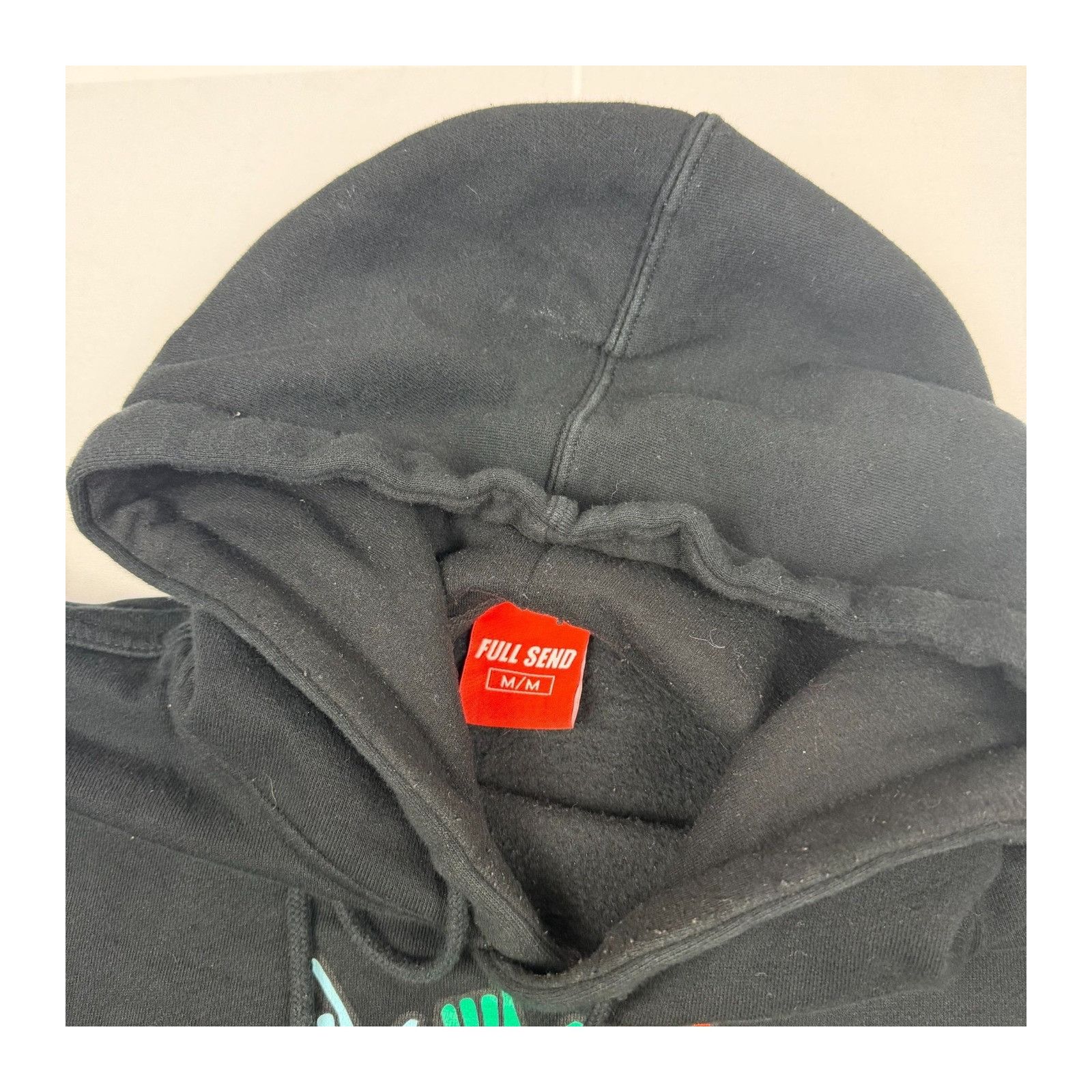 Full Send Full Send Nelk Boys Black Pullover Hoodie Sign Language Limi Size US M / EU 48-50 / 2 - 2 Thumbnail