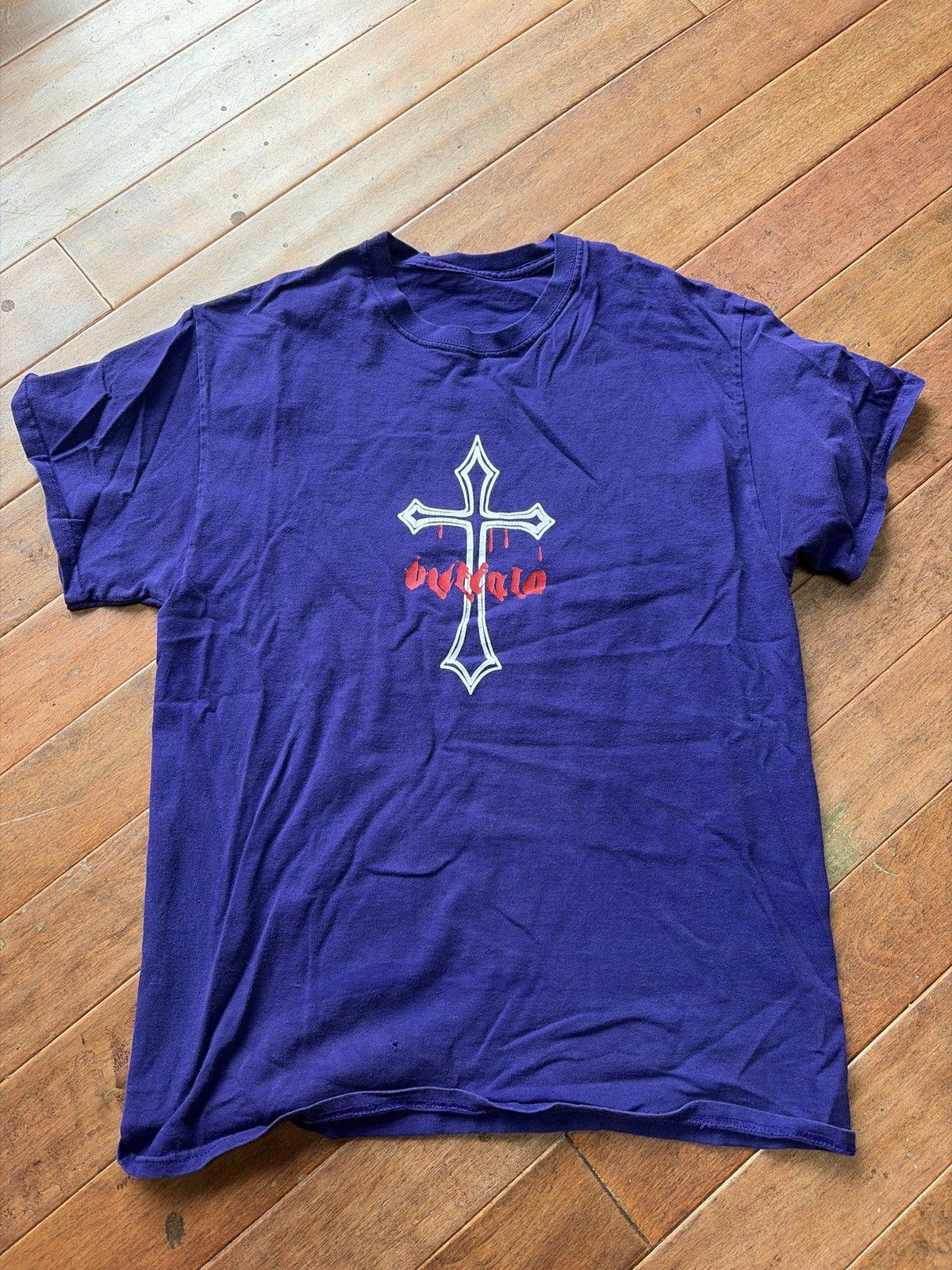 Other Purple (Buffalo) tee cross T-Shirt Size US M / EU 48-50 / 2 - 1 Thumbnail