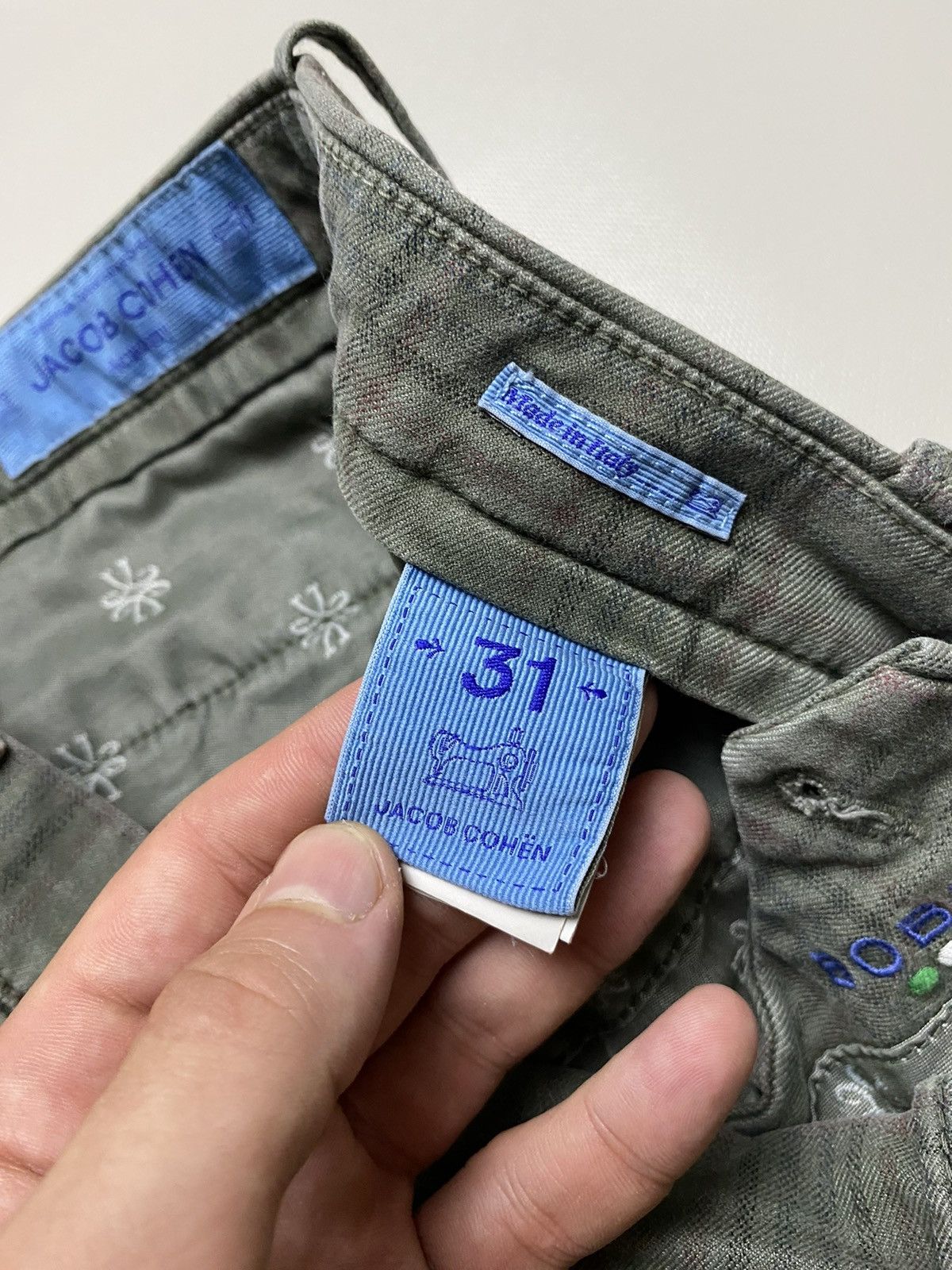 Jacob Cohen Jacob Cohen Academy Checked Pants Size US 31 - 8 Thumbnail