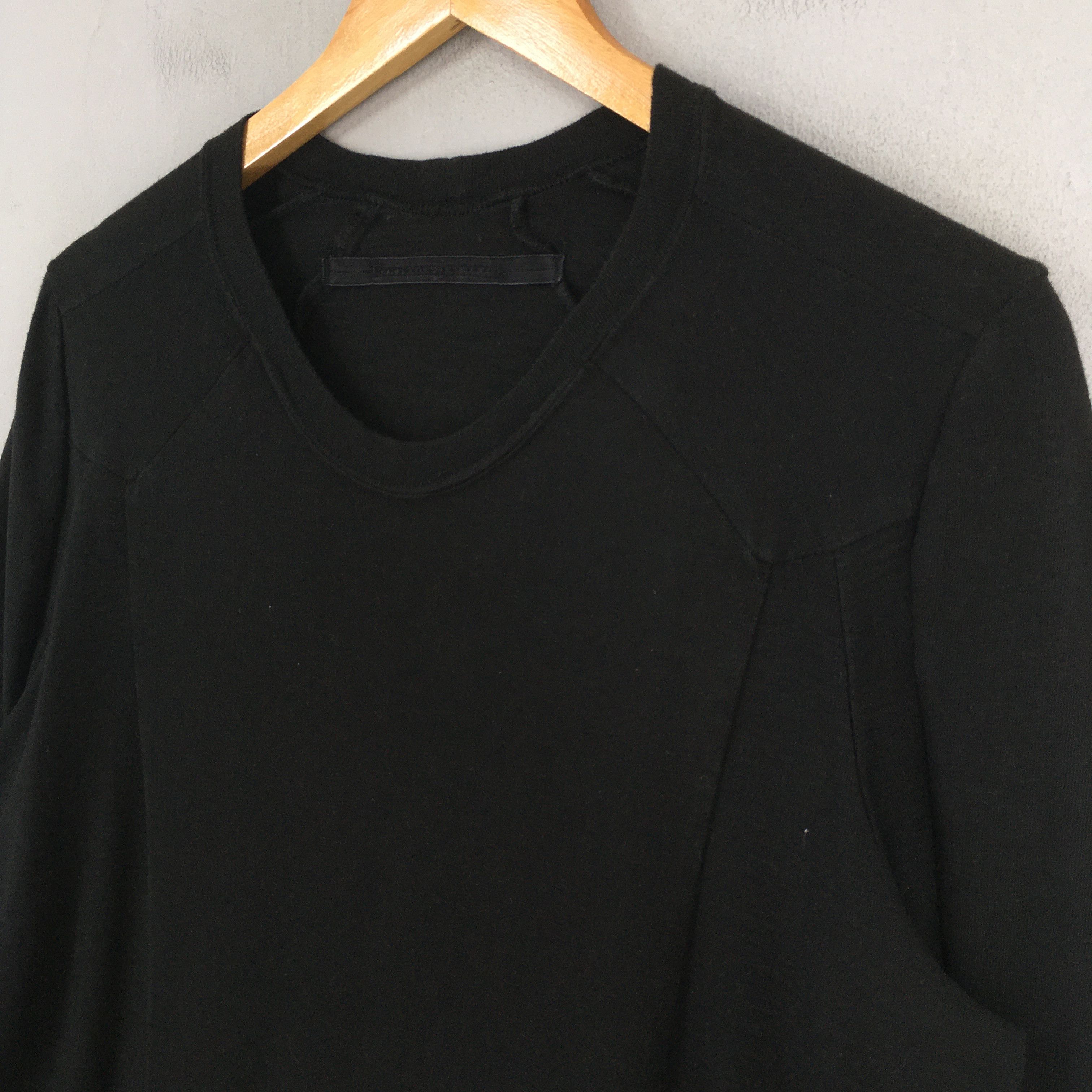 If Six Was Nine × Julius × Le Grande Bleu (L.G.B.) Julius Spring Summer 2015 Black / Prism LS T-Shirt Size 2 Size M / US 6-8 / IT 42-44 - 3 Thumbnail