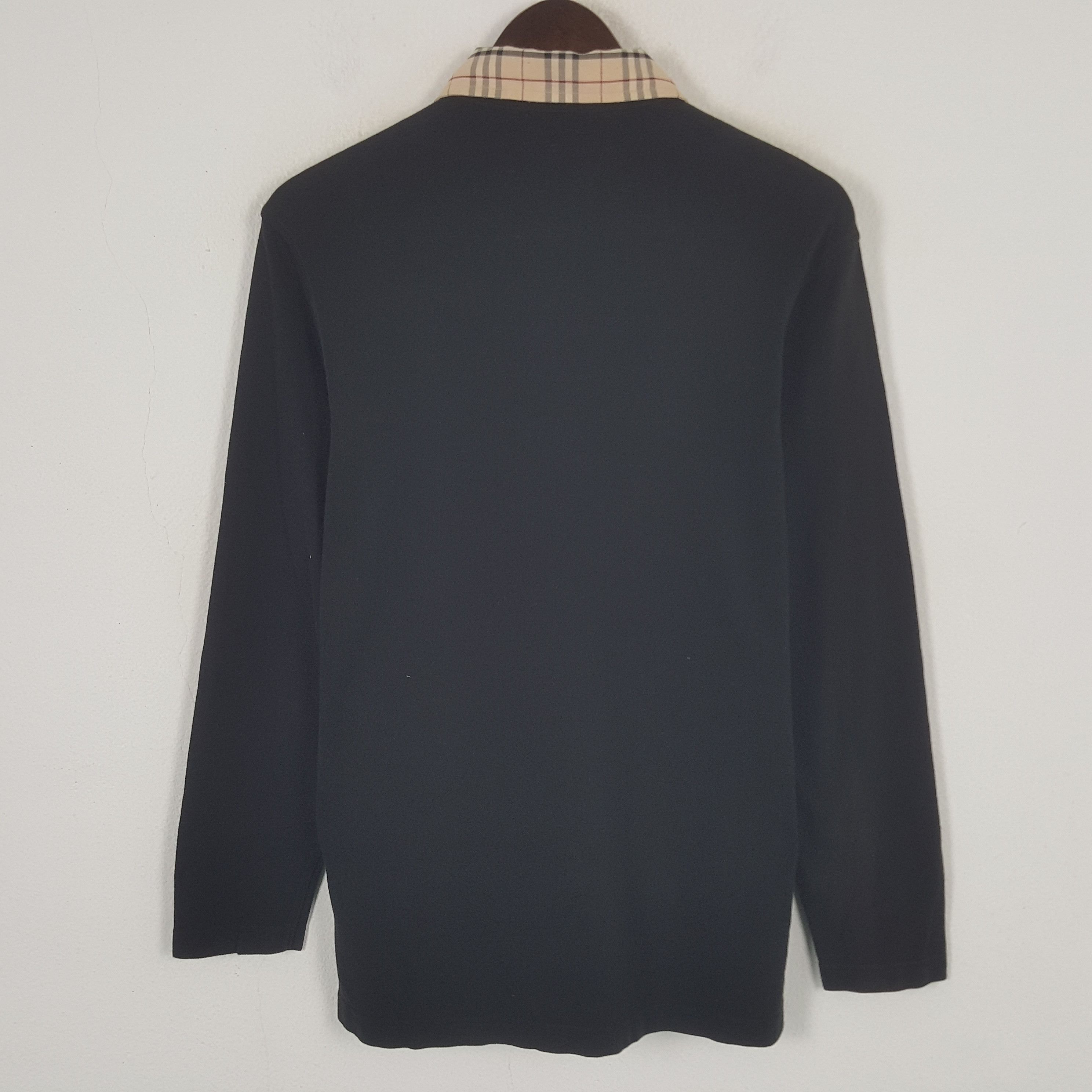 Burberry × Vintage Vintage Burberry London Nova Check Collar Polos Shirt Size US S / EU 44-46 / 1 - 3 Thumbnail