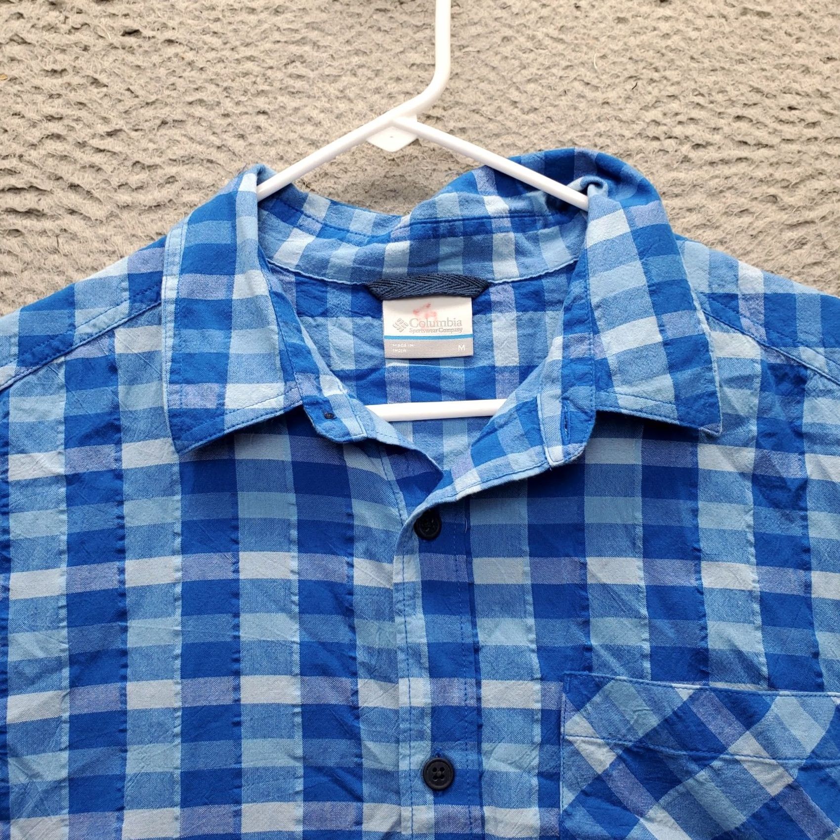 Vintage Columbia Casual Shirt Mens Medium Multi Check Regular Fit Long Sleeve Button-Up Size US M / EU 48-50 / 2 - 6 Thumbnail