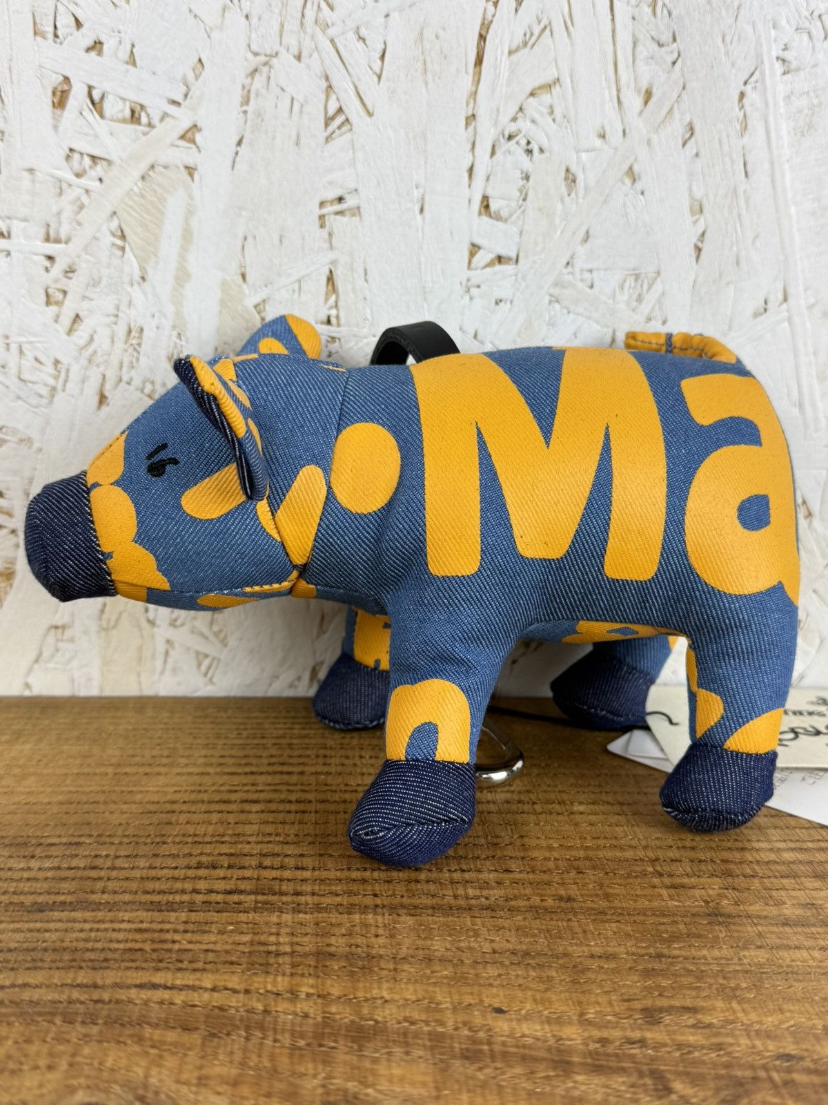 Vivienne Westwood NWT Vivienne Westwood Anglomania Denim Pig Toy Charm Size ONE SIZE - 4 Thumbnail
