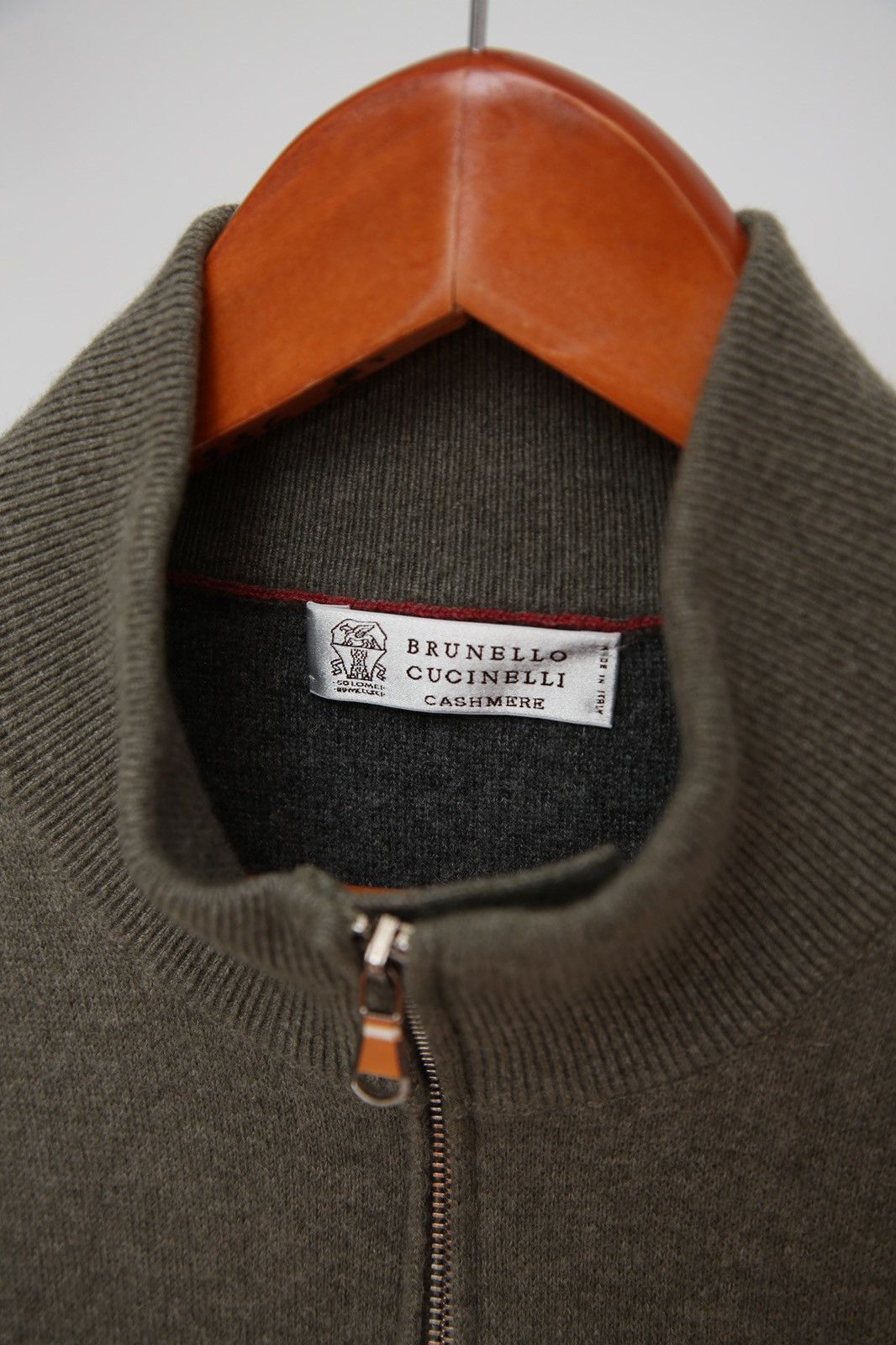 Brunello Cucinelli Brunello Cucinelli Zip Up Cashmere Knit Jacket Bomber Size US L / EU 52-54 / 3 - 5 Thumbnail
