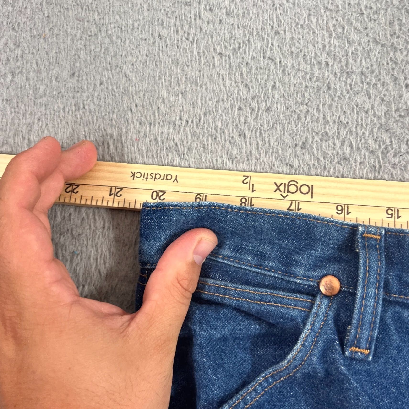 Wrangler VINTAGE Wrangler Cowboy Cut Jeans Men 40x30 Blue Western Denim 13MWZPW Size US 40 / EU 56 - 4 Thumbnail