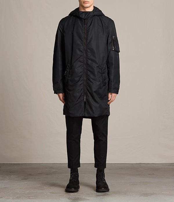 Allsaints Allsaints Kudi Parka with Double Zipper & Double Hood Size US S / EU 44-46 / 1 - 9 Thumbnail