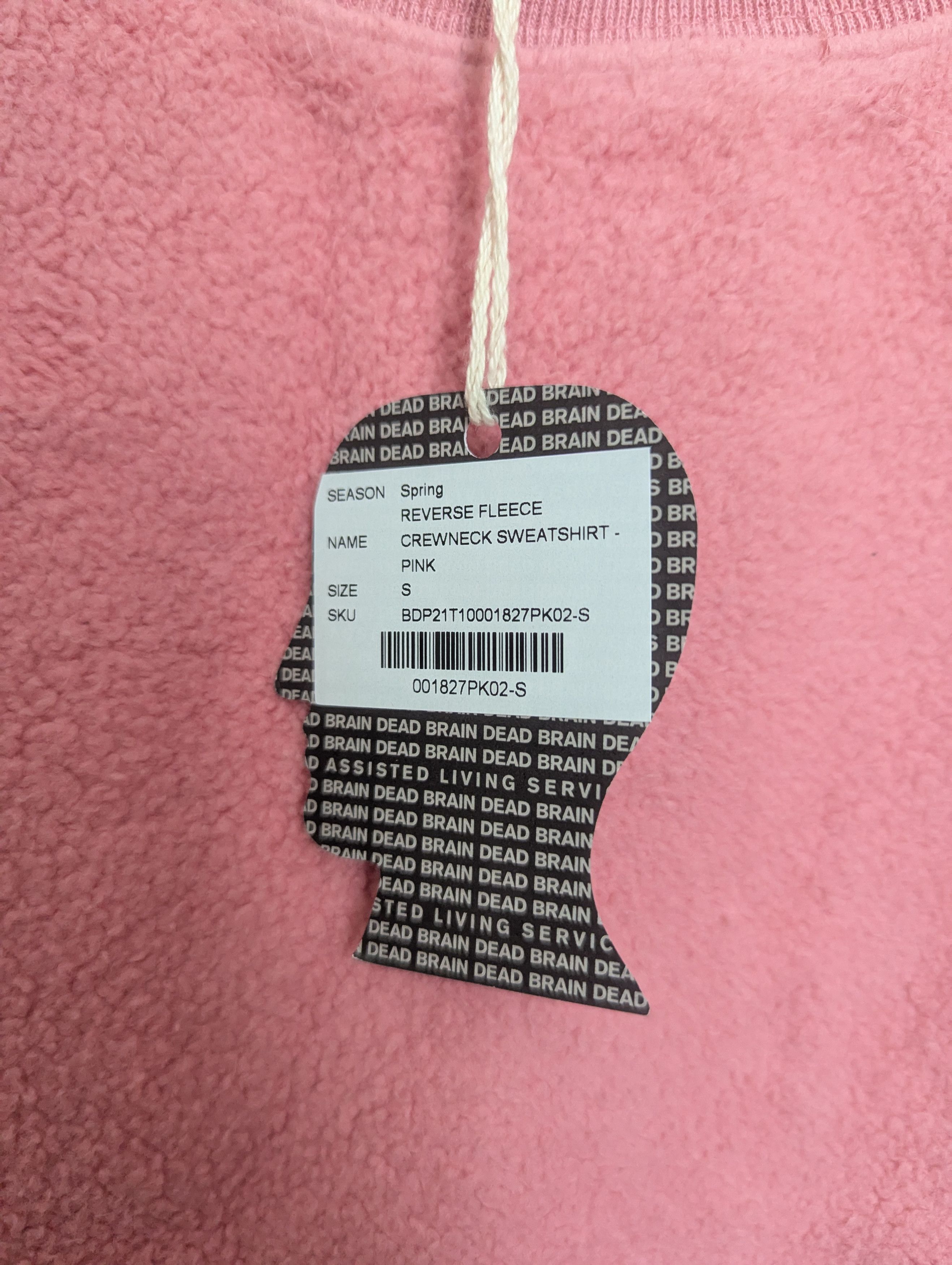 Brain Dead Reverse Fleece Crewneck Size US S / EU 44-46 / 1 - 3 Thumbnail