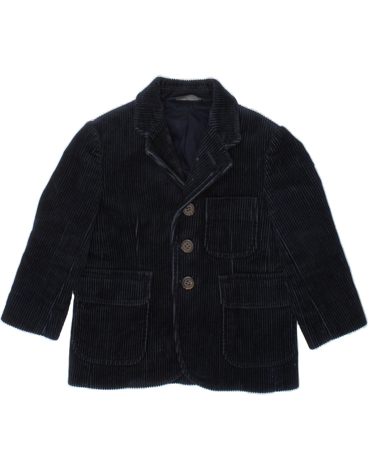 Polo Ralph Lauren Baby Boys 3 Button Blazer Jacket 18-24 Months Navy Blue Size XXL / US 16-18 / IT 52-54 - 1 Thumbnail