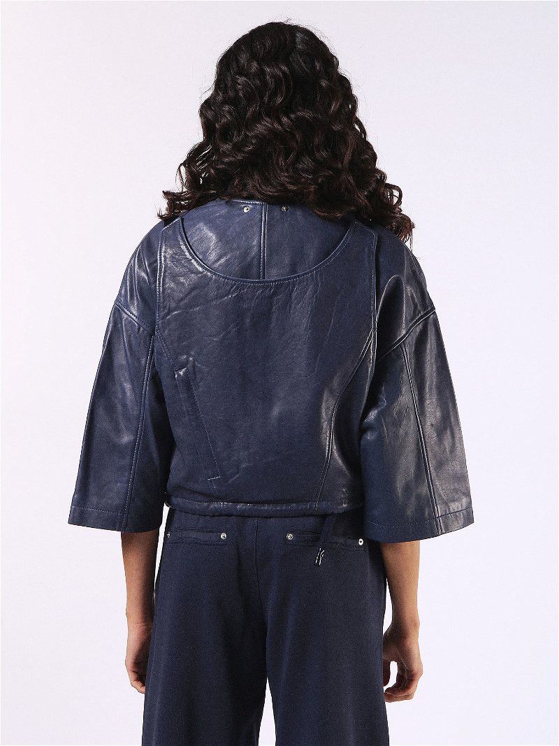 Diesel Diesel Leather Jacket Size S / US 4 / IT 40 - 2 Thumbnail