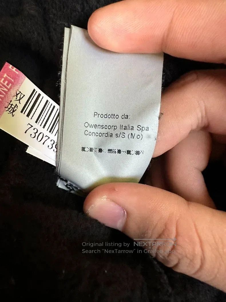 Rick Owens Rick Owens leather sleeve wizard hoodie . Size US S / EU 44-46 / 1 - 5 Thumbnail