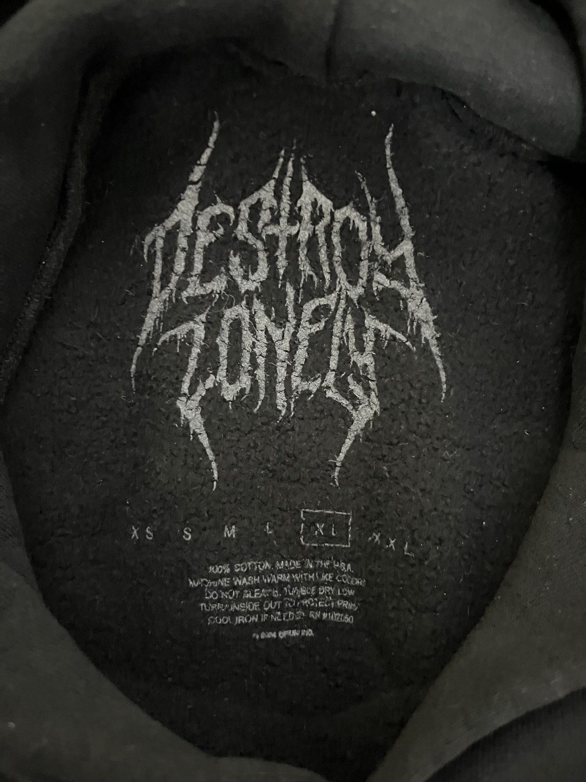 Vintage Destroy lonely tour merch Size US XL / EU 56 / 4 - 2 Thumbnail